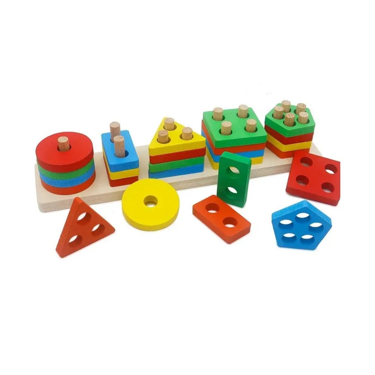 5 column shape sorter Multicolour - Image 3