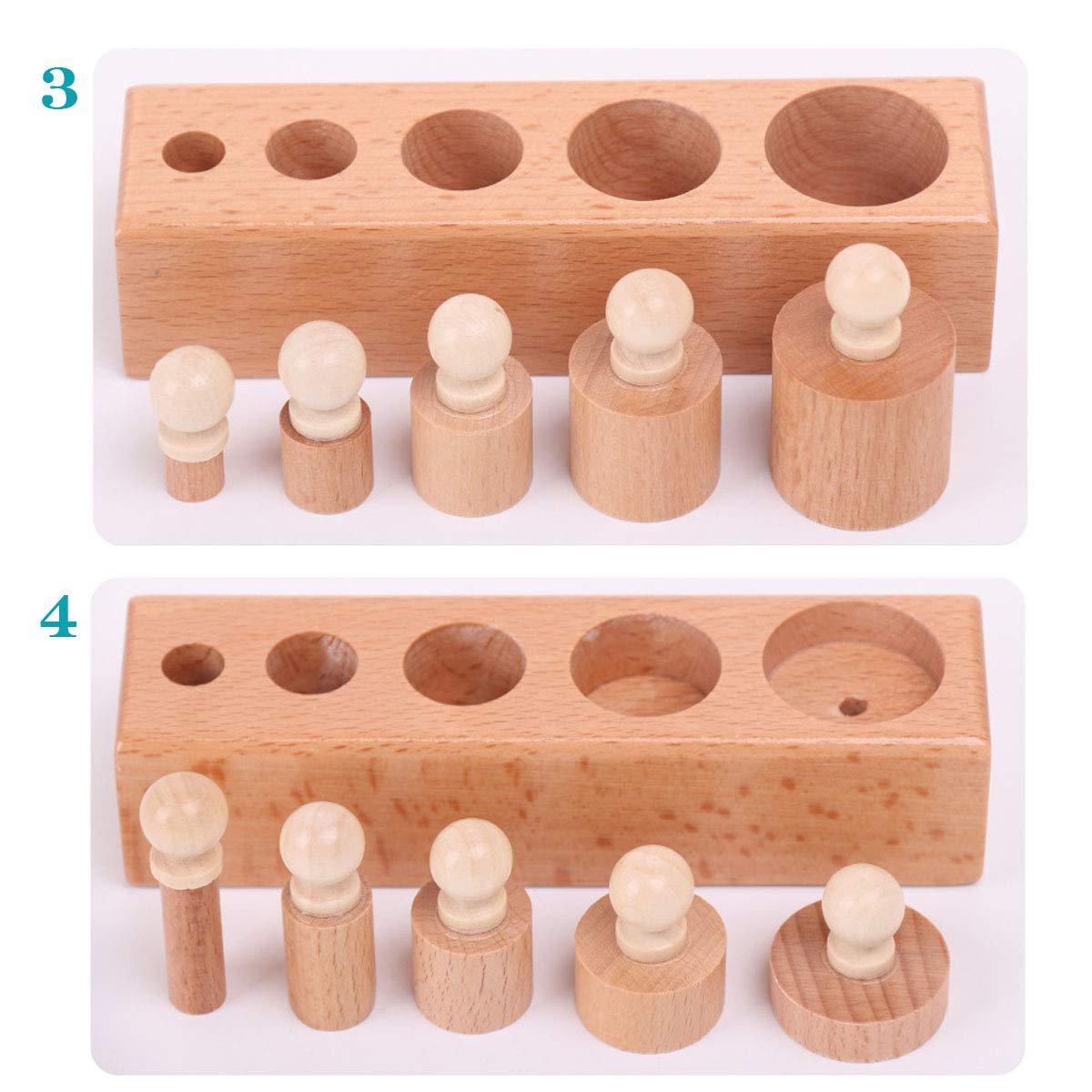 Cylindrical knobs Plain - Image 3