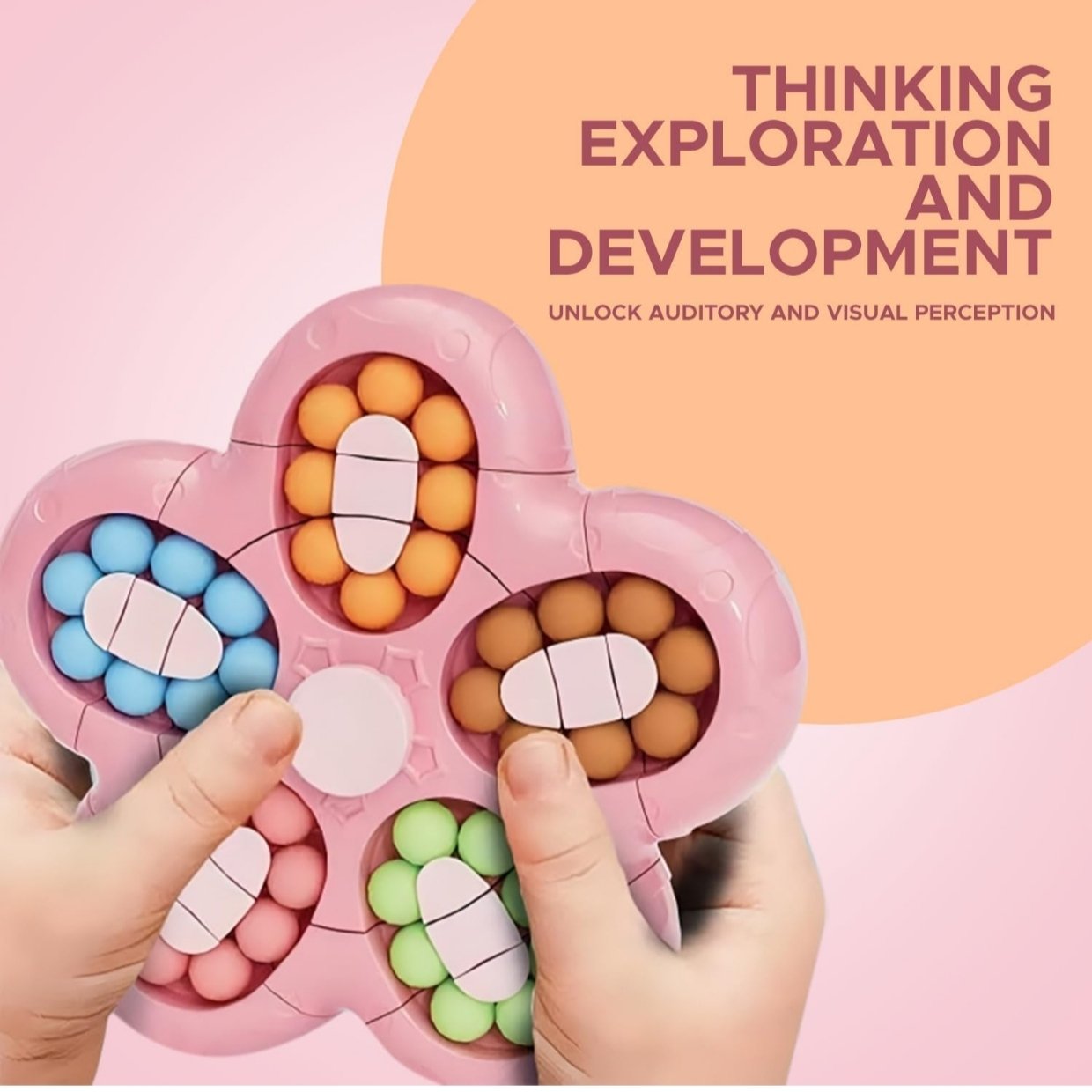 Magical Bean Rotating Toy(double side beads) - Image 2