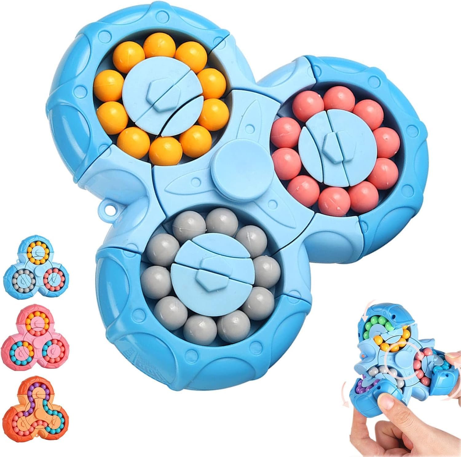 Magical Bean Rotating Toy(double side beads)