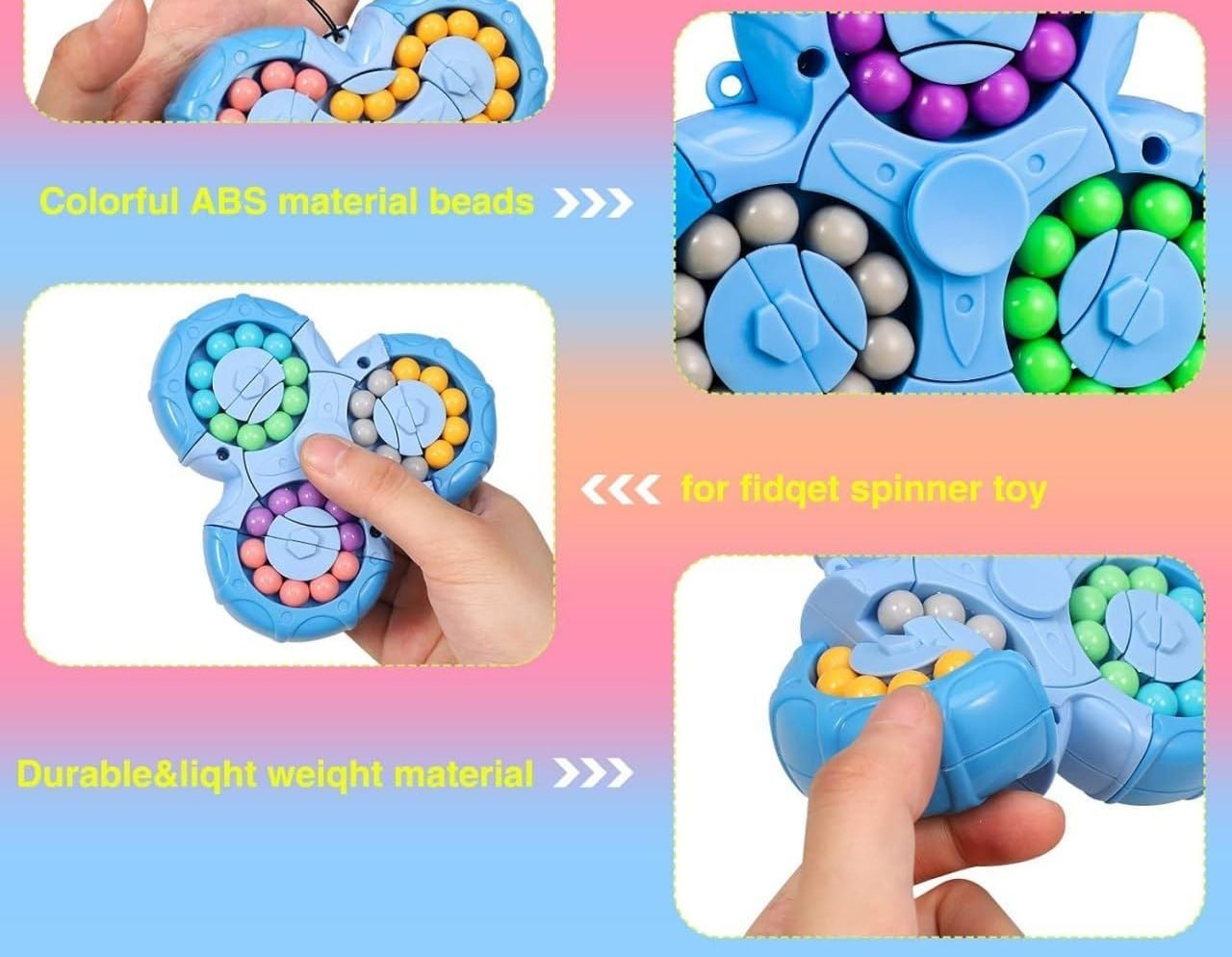 Magical Bean Rotating Toy(double side beads) - Image 14