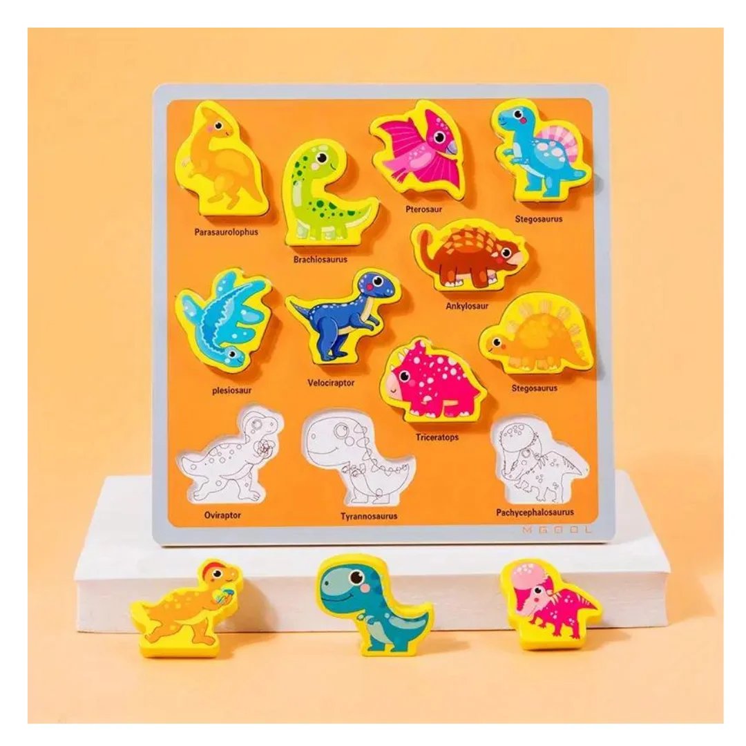 Single Piece Chunky Wooden Puzzle - Image 3