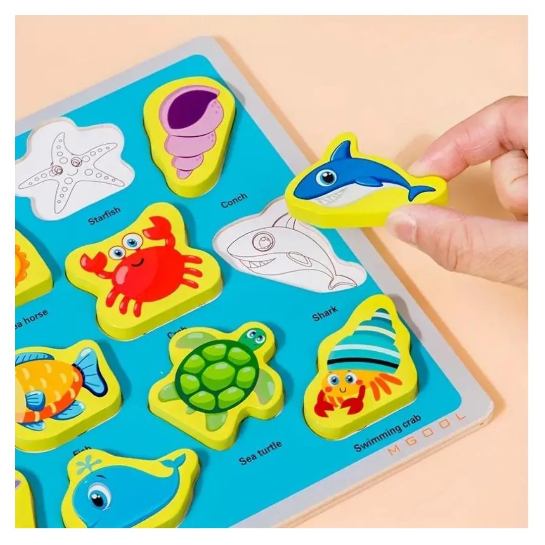 Single Piece Chunky Wooden Puzzle - Image 5