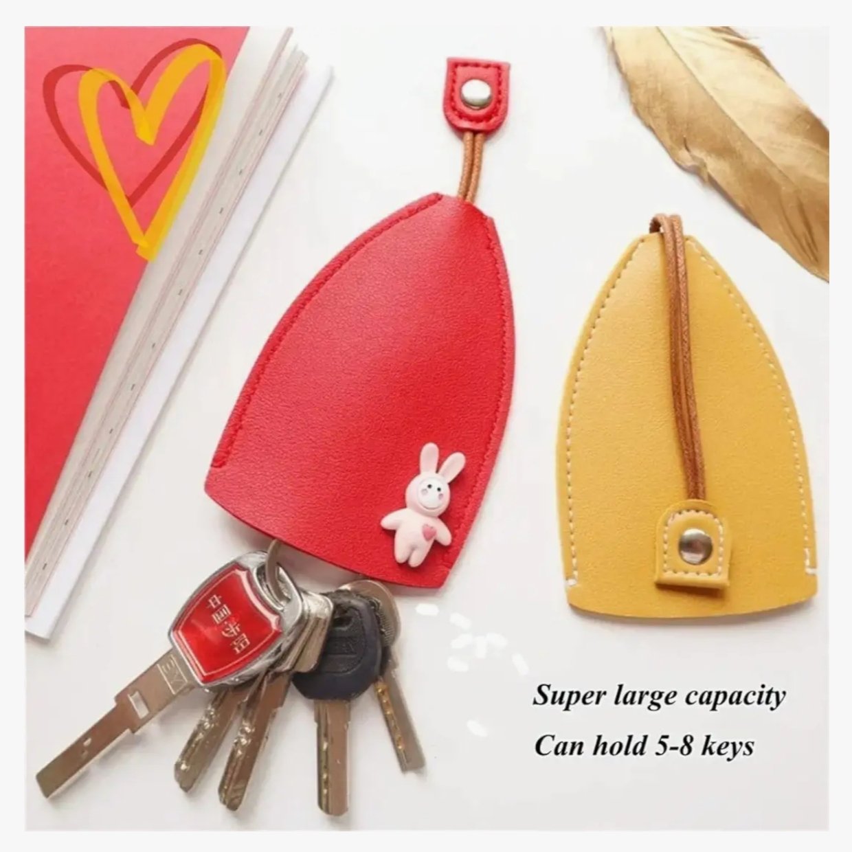 Leather Key Chain Holder
