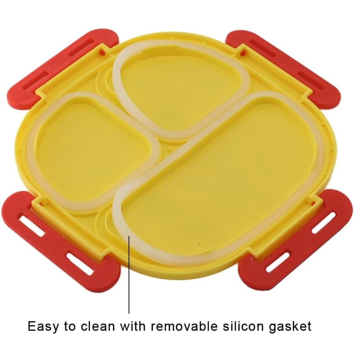 Insulated 3 grid Bento Lunch Box - Image 3