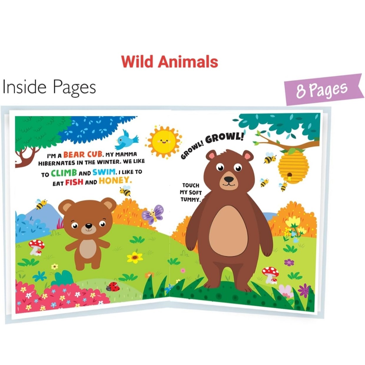 Touch and feel Book - Hardbound - Image 3