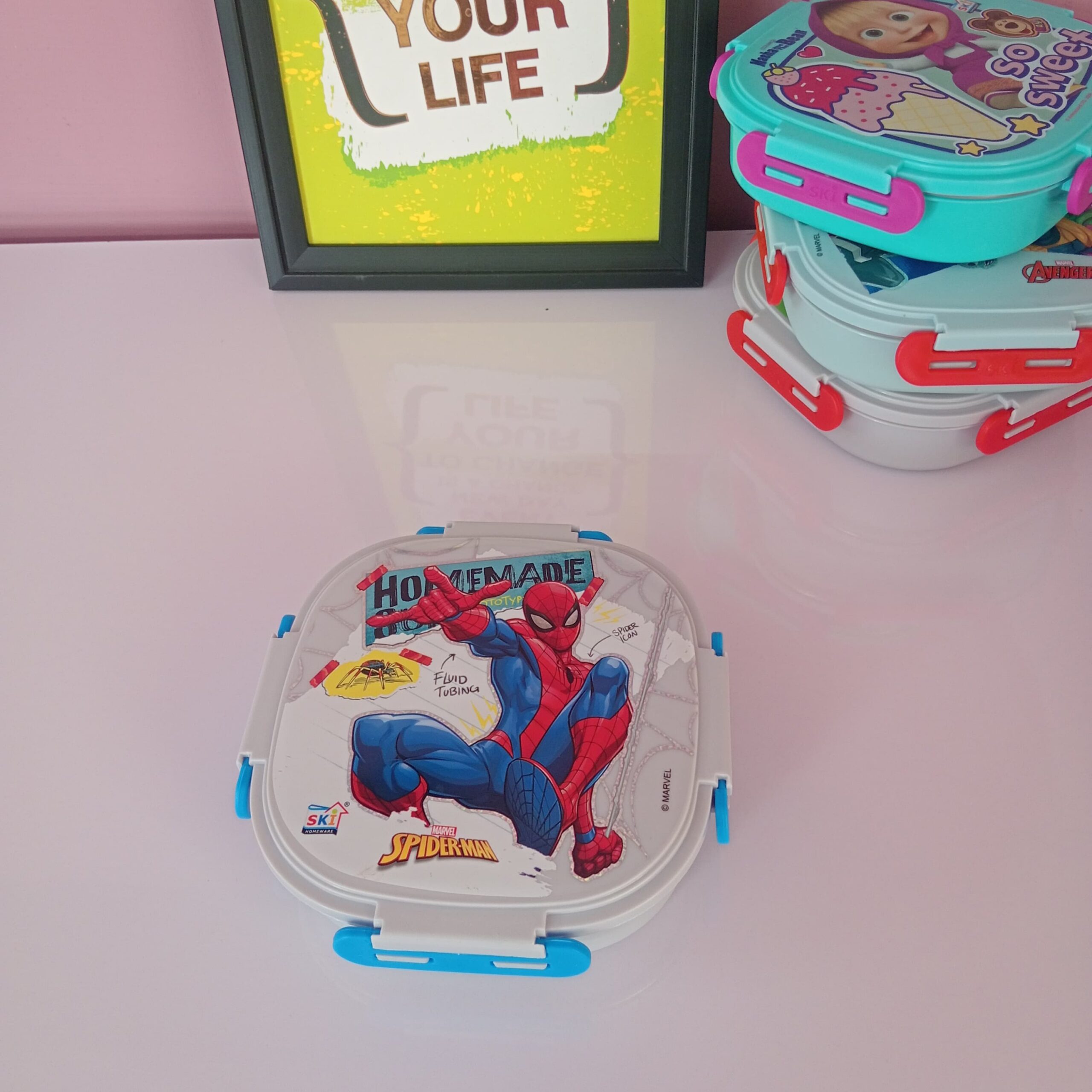 Insulated 3 grid Bento Lunch Box - Image 13