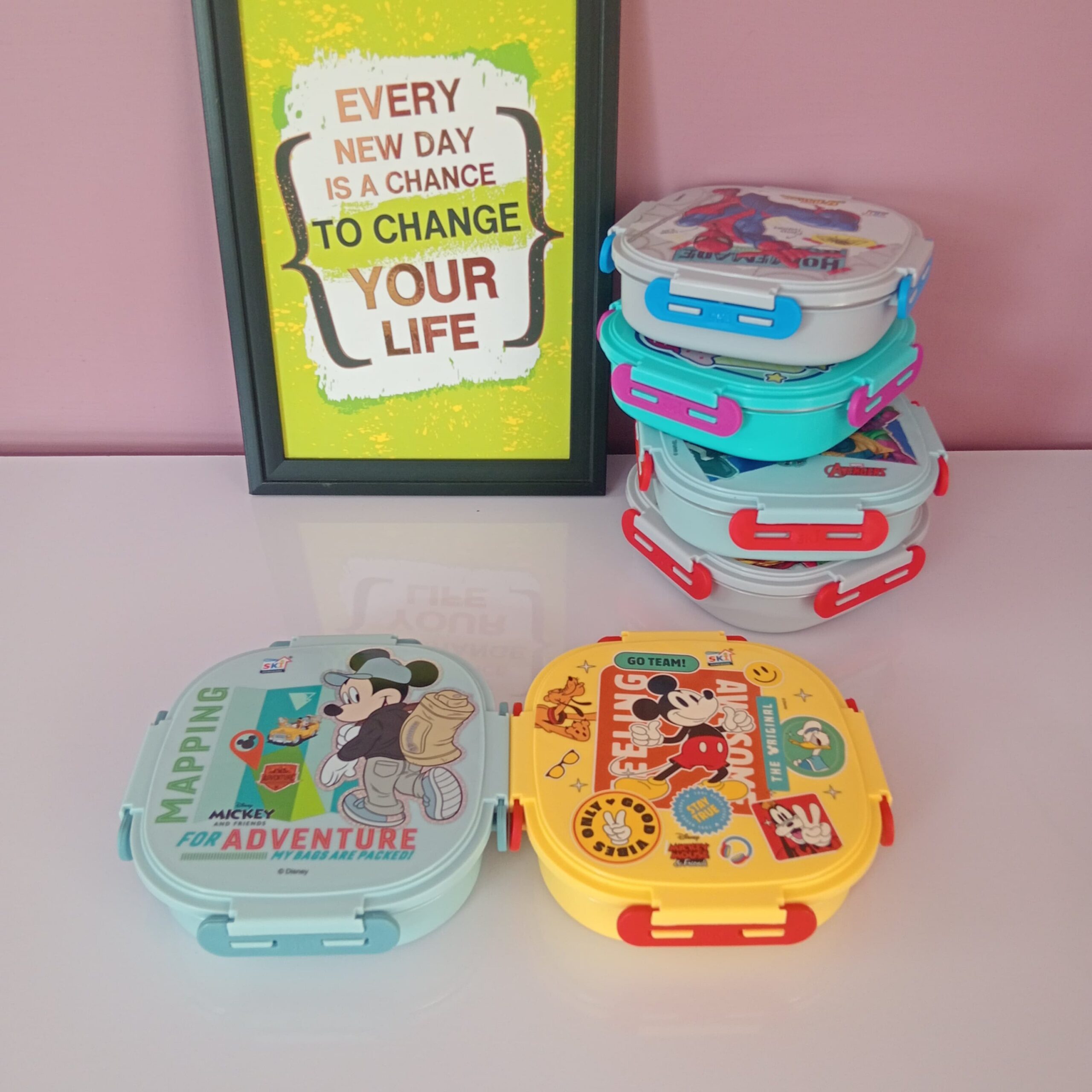 Insulated 3 grid Bento Lunch Box