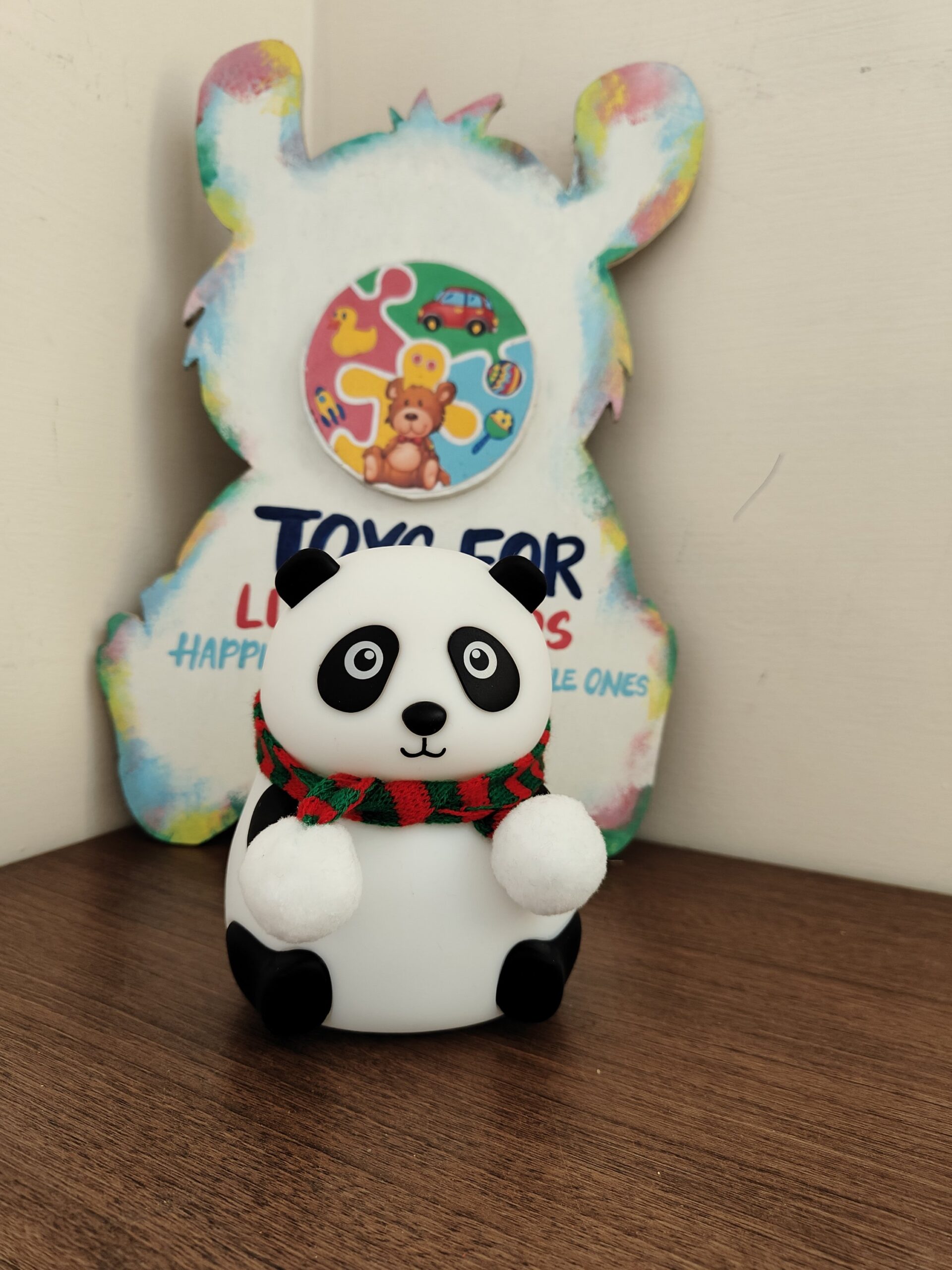 Silicon Panda Lamp - Color Changing - Image 3