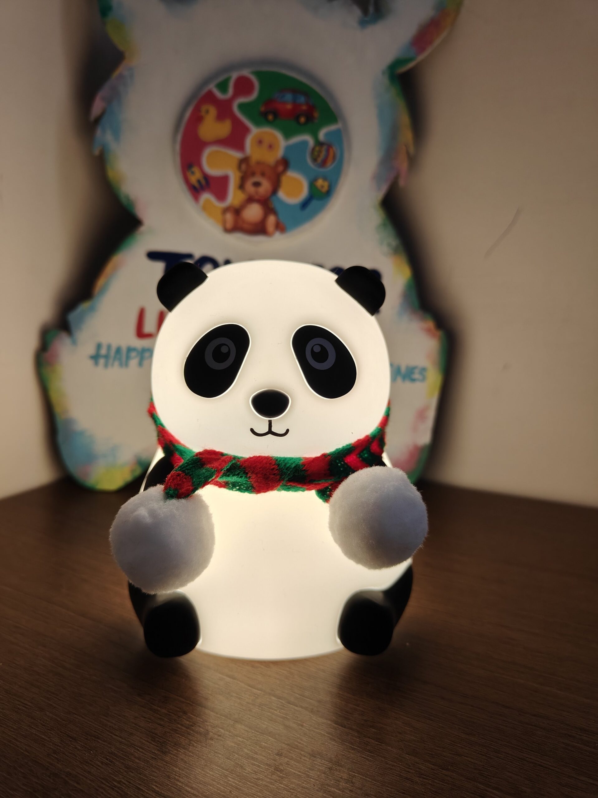 Silicon Panda Lamp - Color Changing