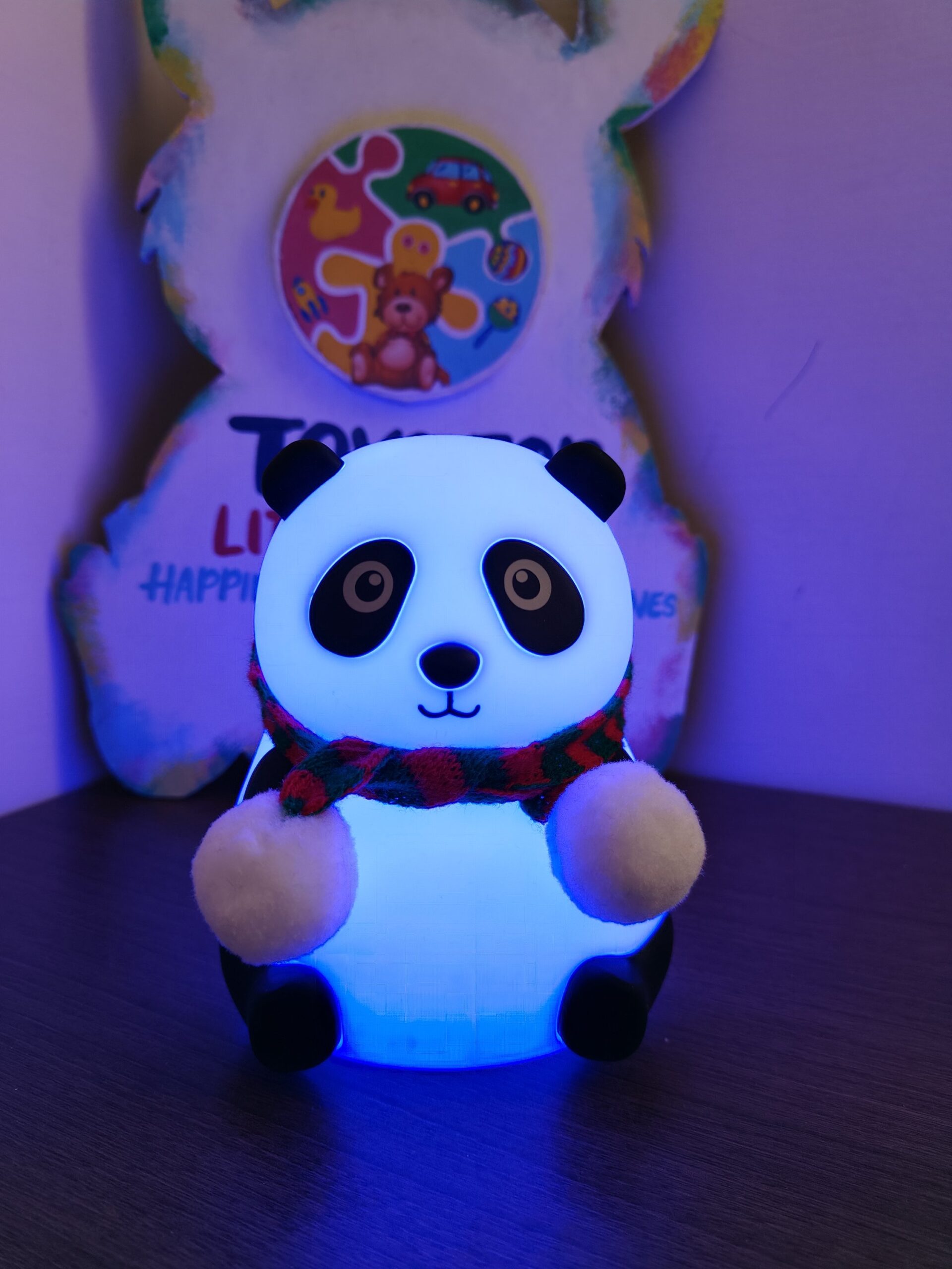 Silicon Panda Lamp - Color Changing - Image 12