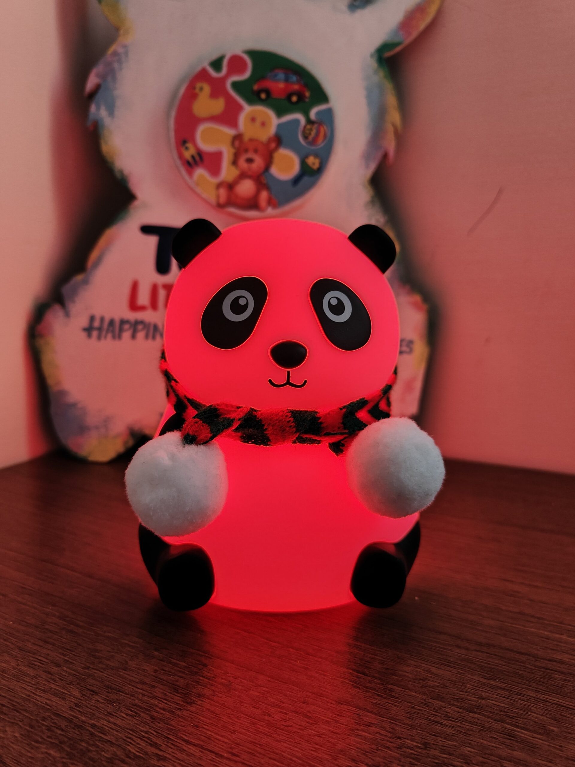 Silicon Panda Lamp - Color Changing - Image 5