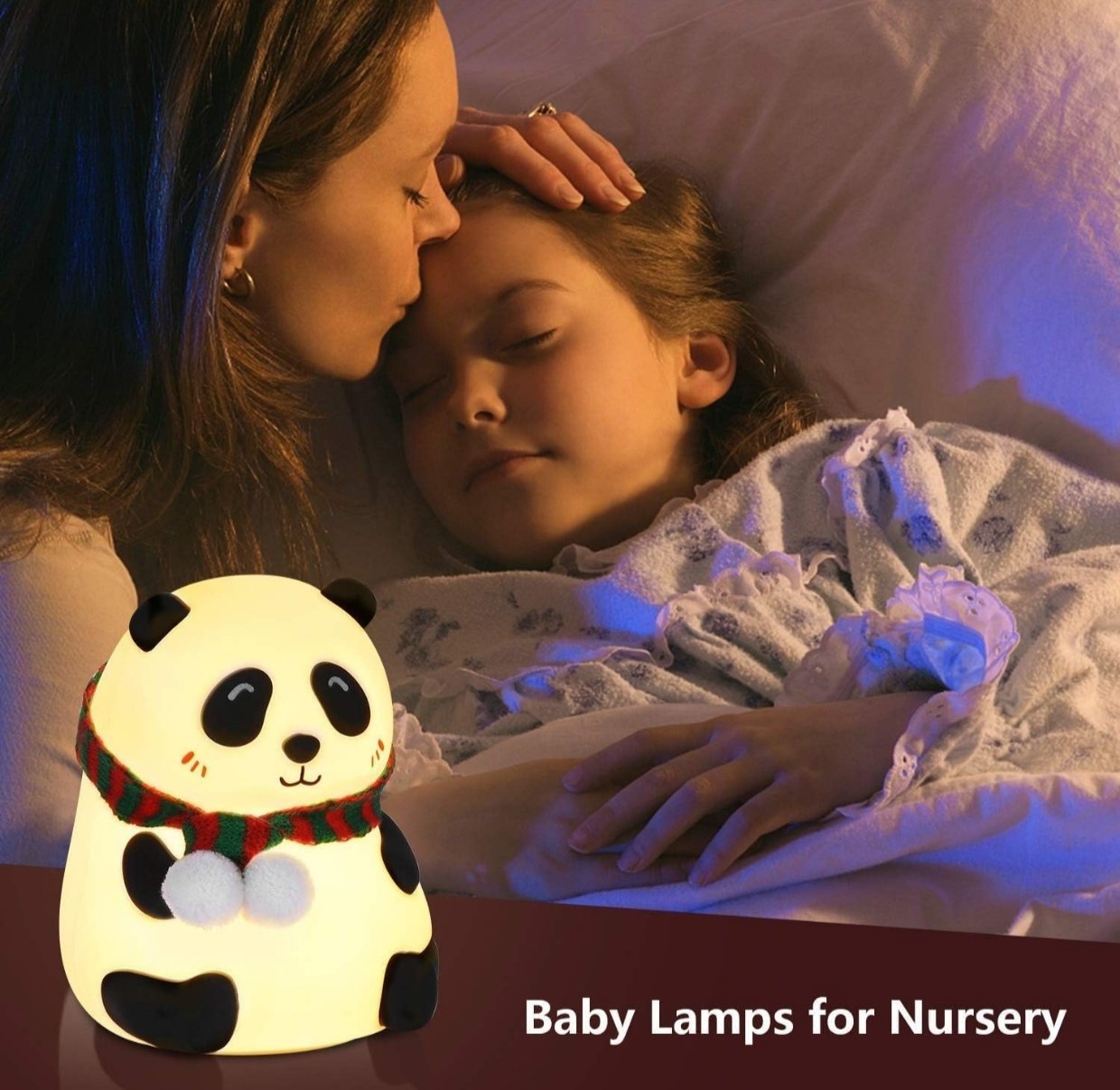 Silicon Panda Lamp - Color Changing - Image 6