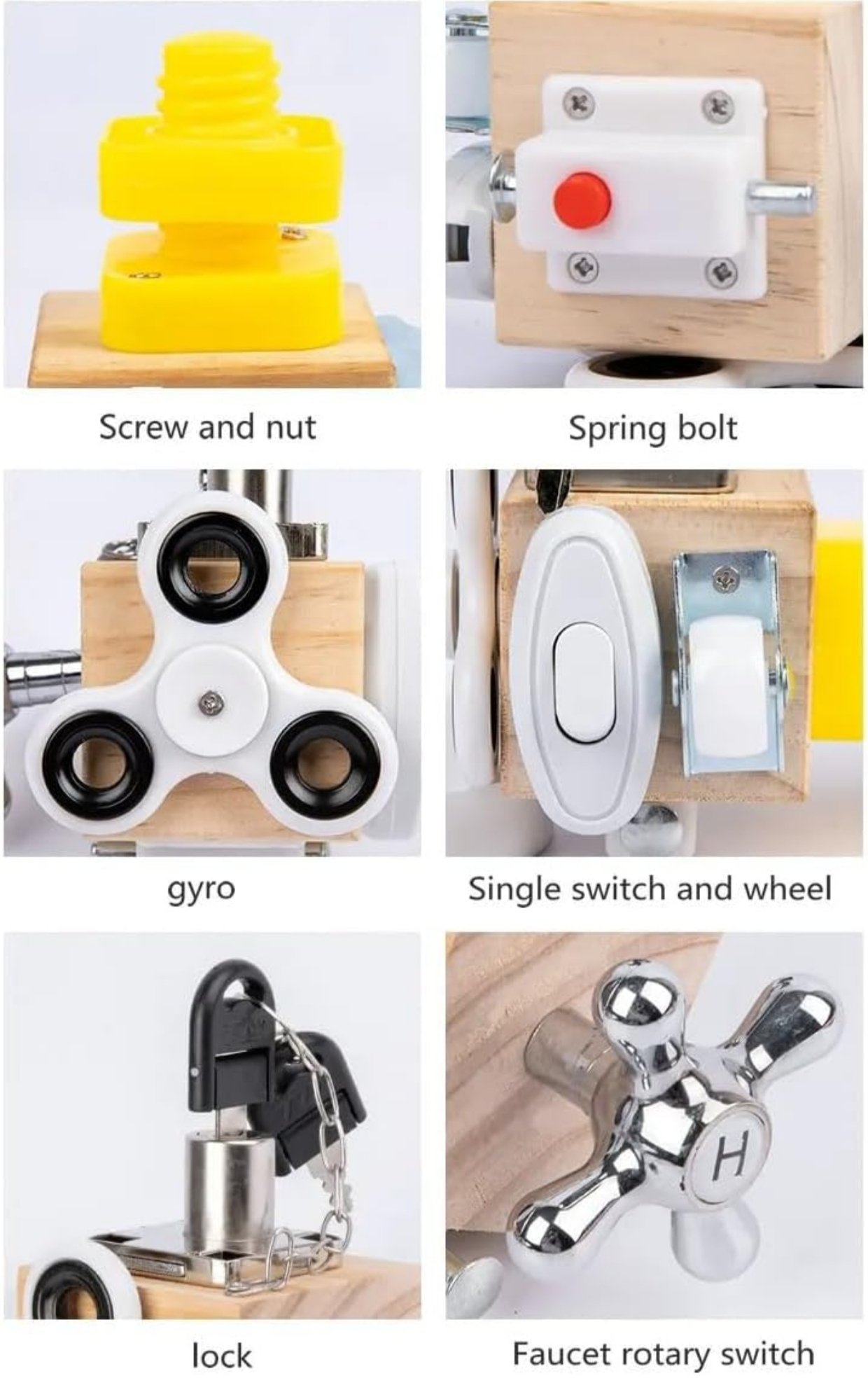 Busy Cube Wooden - Image 9