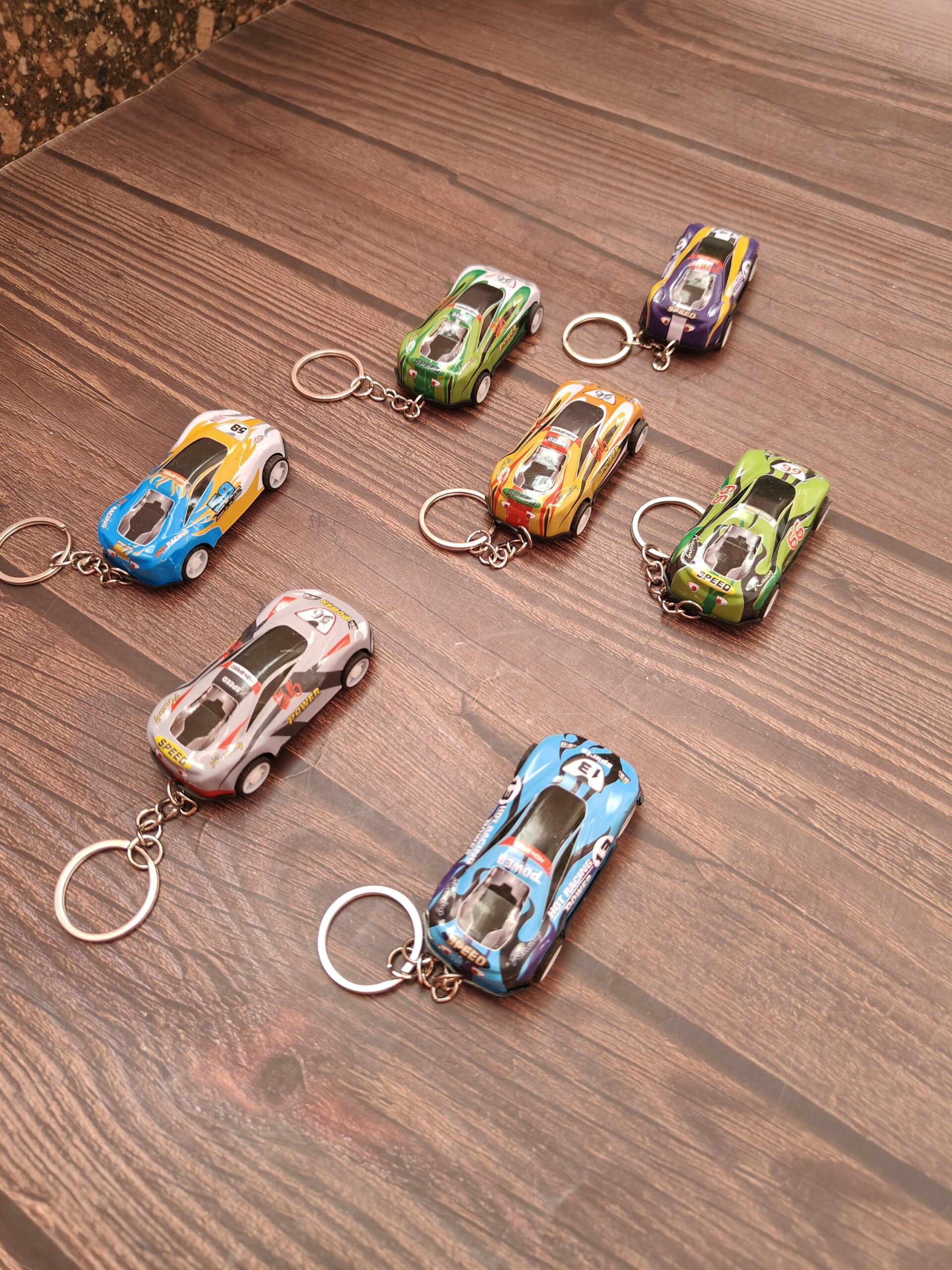 Mini Pullback Car Keychain - Image 3