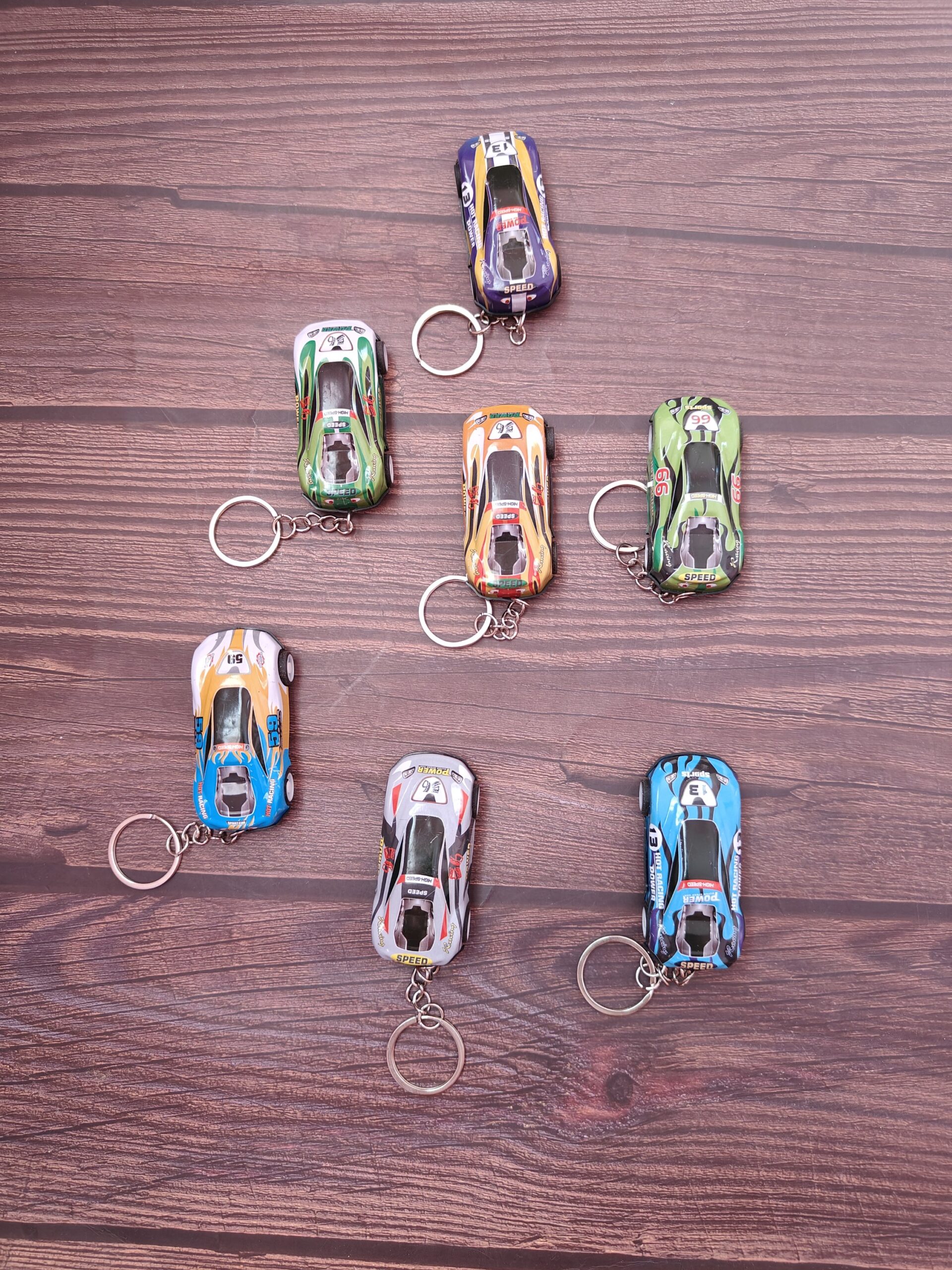 Mini Pullback Car Keychain - Image 7