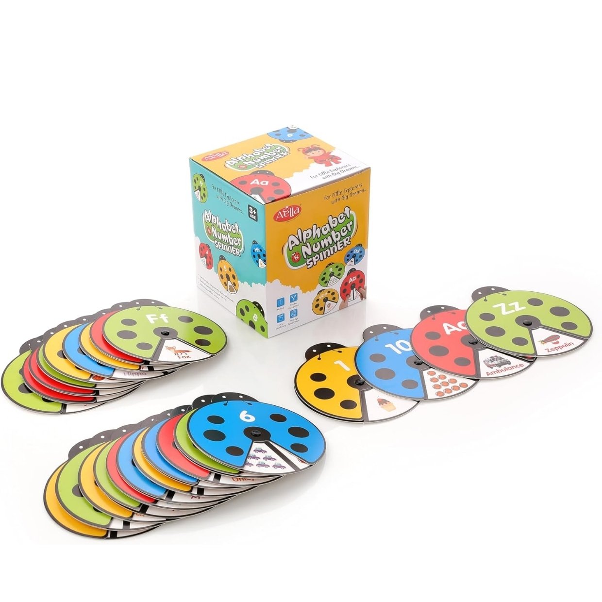 Alphabet And Number Spinner