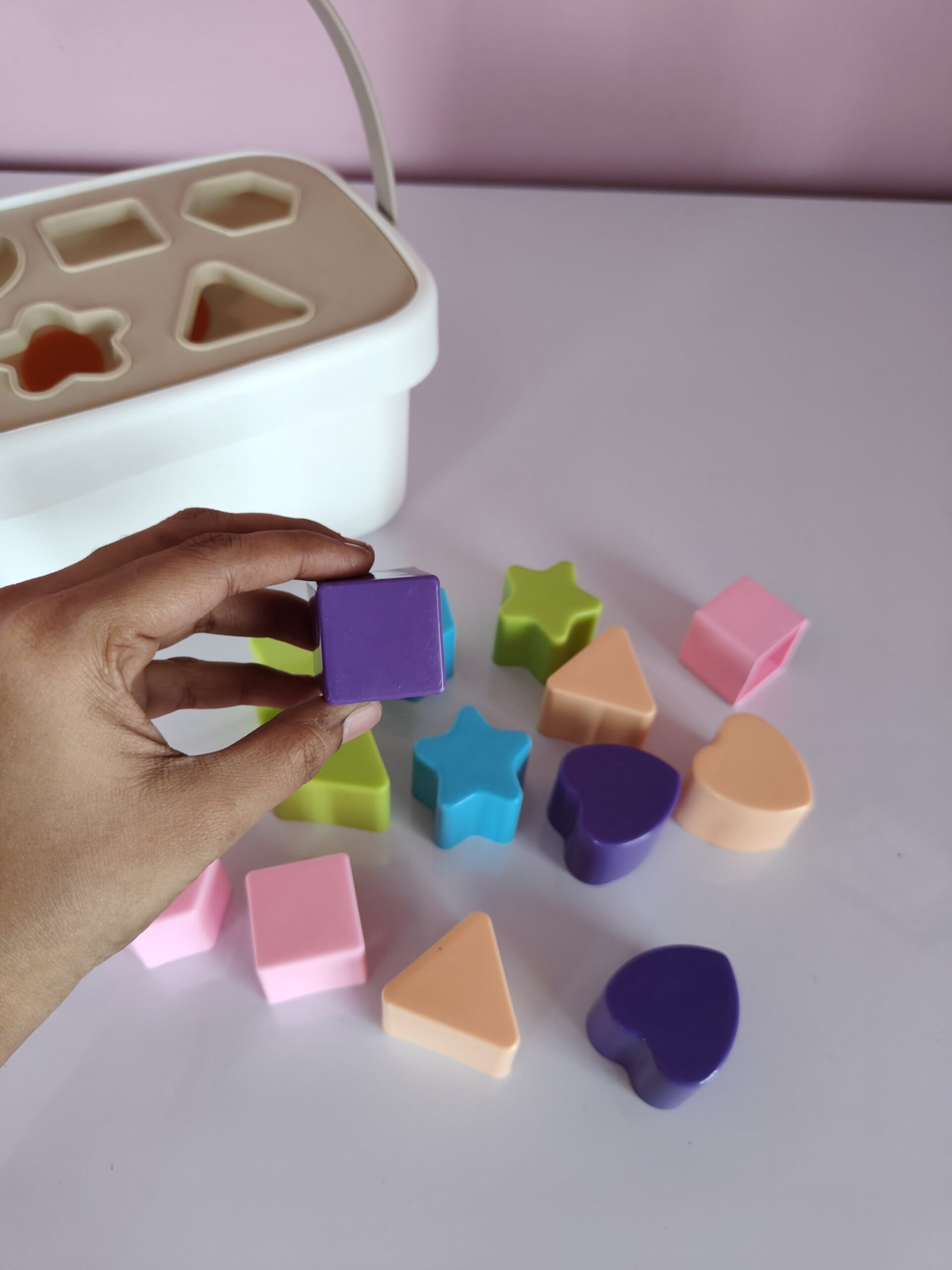 2 in 1 Shape Sorter With Gear Toy - Image 5