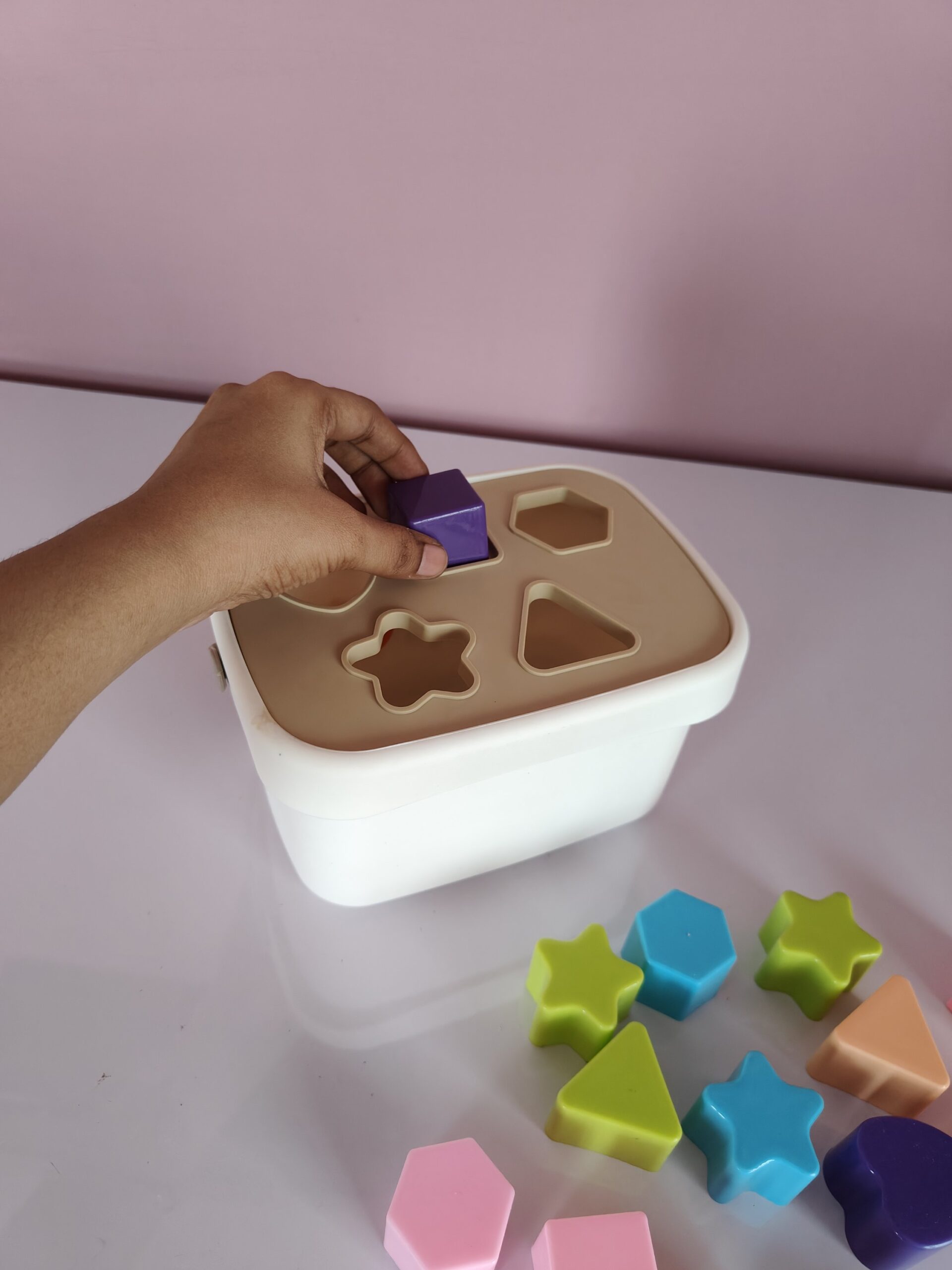 2 in 1 Shape Sorter With Gear Toy - Image 6
