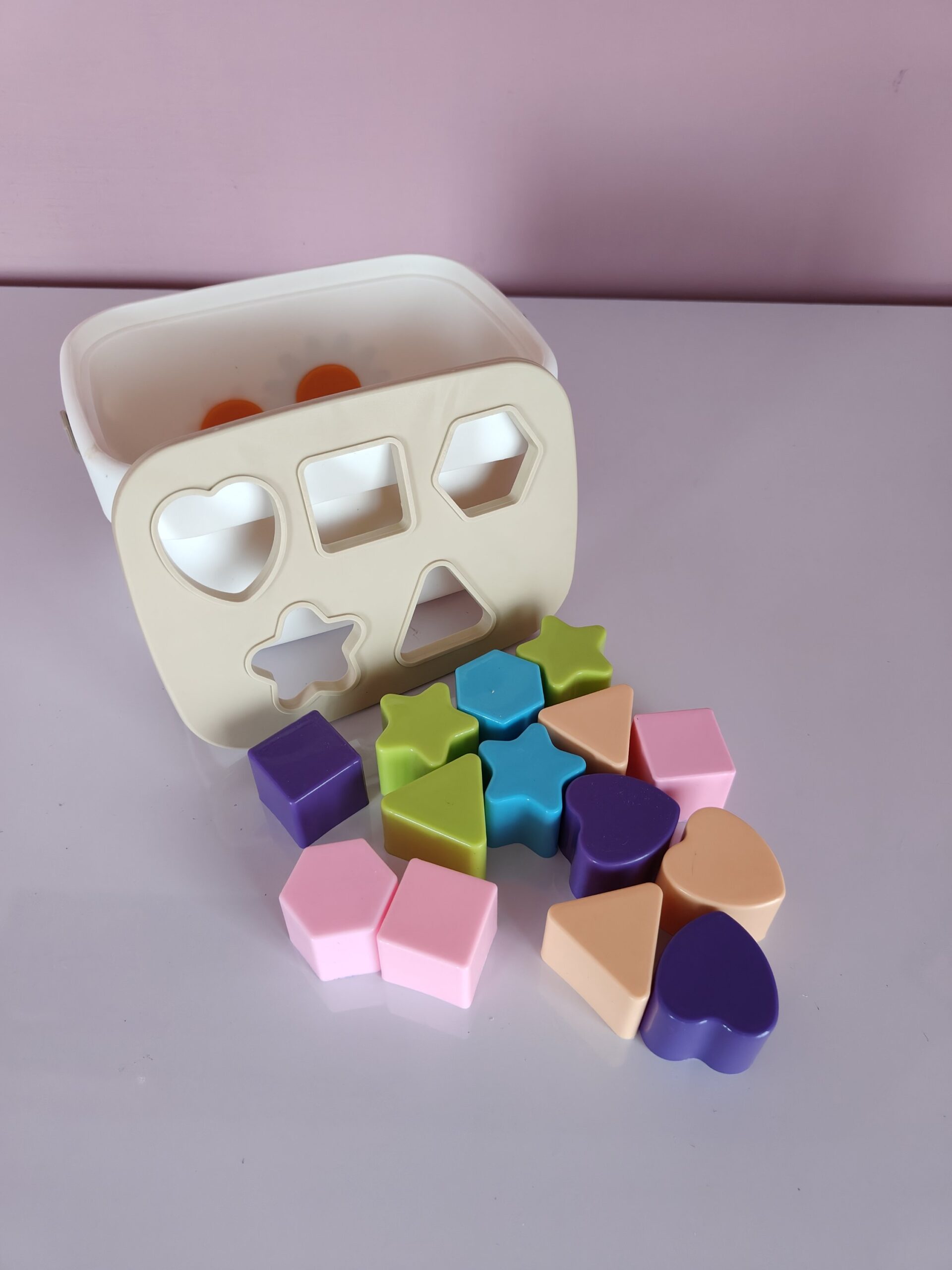 2 in 1 Shape Sorter With Gear Toy - Image 8