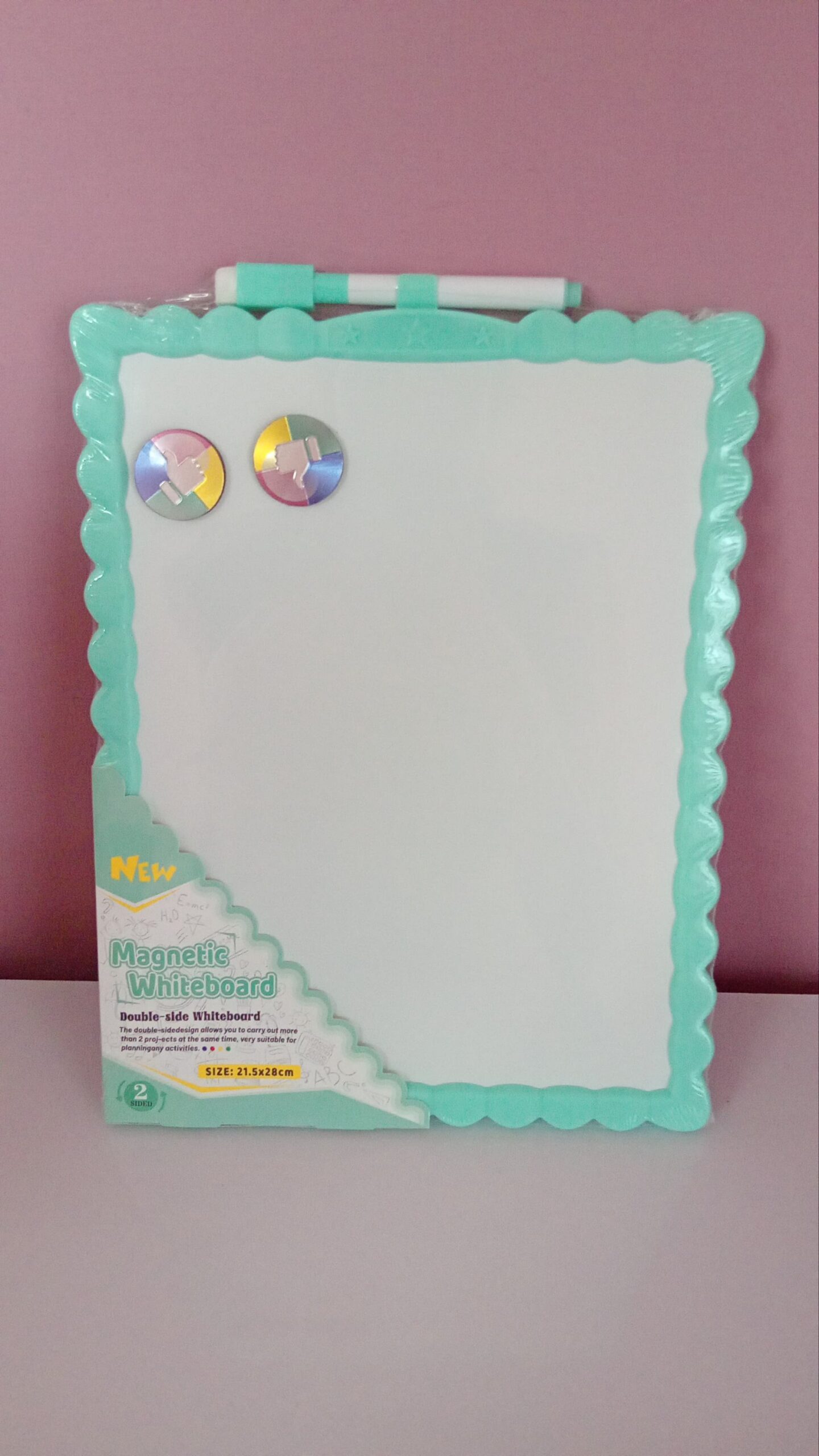 Magnetic White Board - Double Sided - Image 4