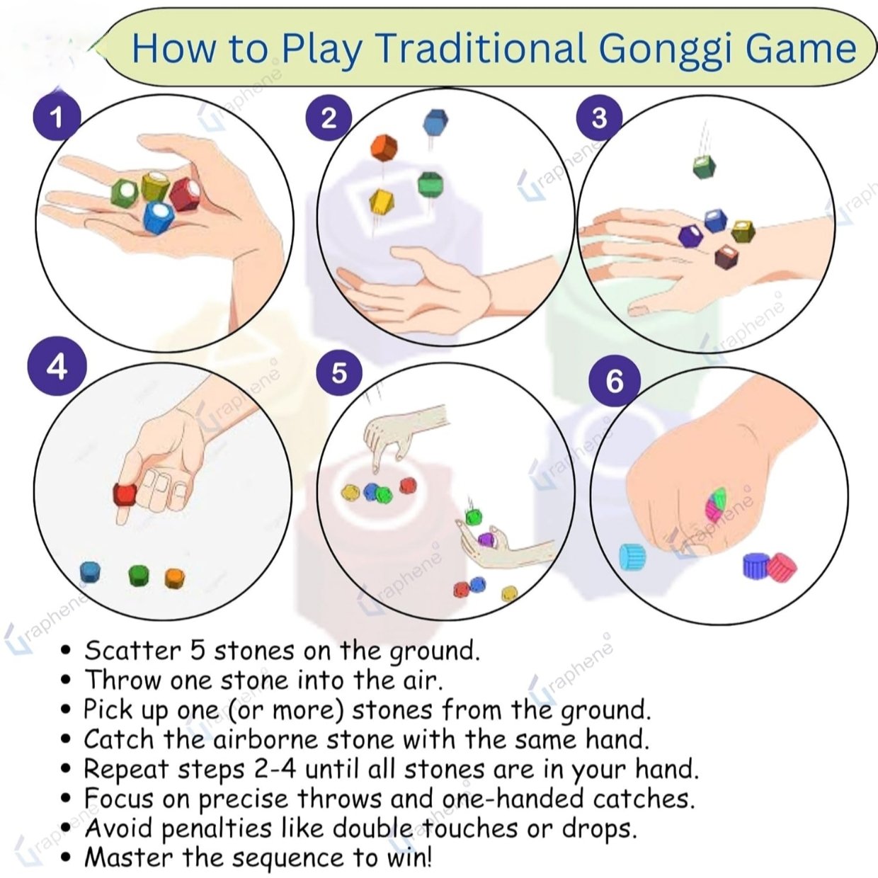 Five Stones (Gonggi) - Traditional Game - Image 13