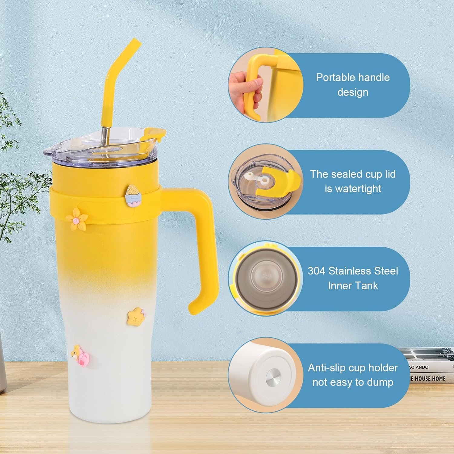 Vacuum Stainless Steel Tumbler - Image 6