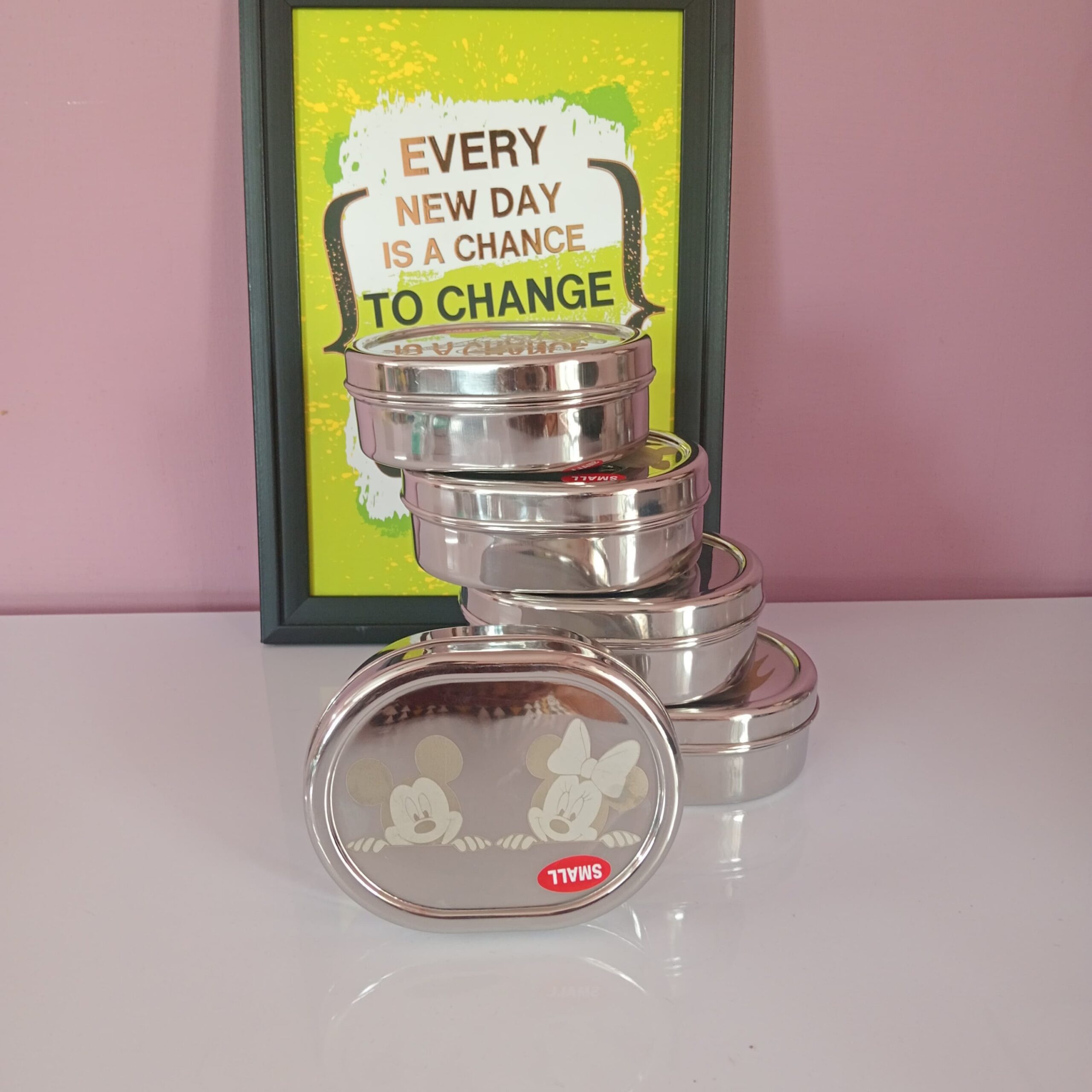 Stainless Steel Lunch or Snacks Boxes - Image 4