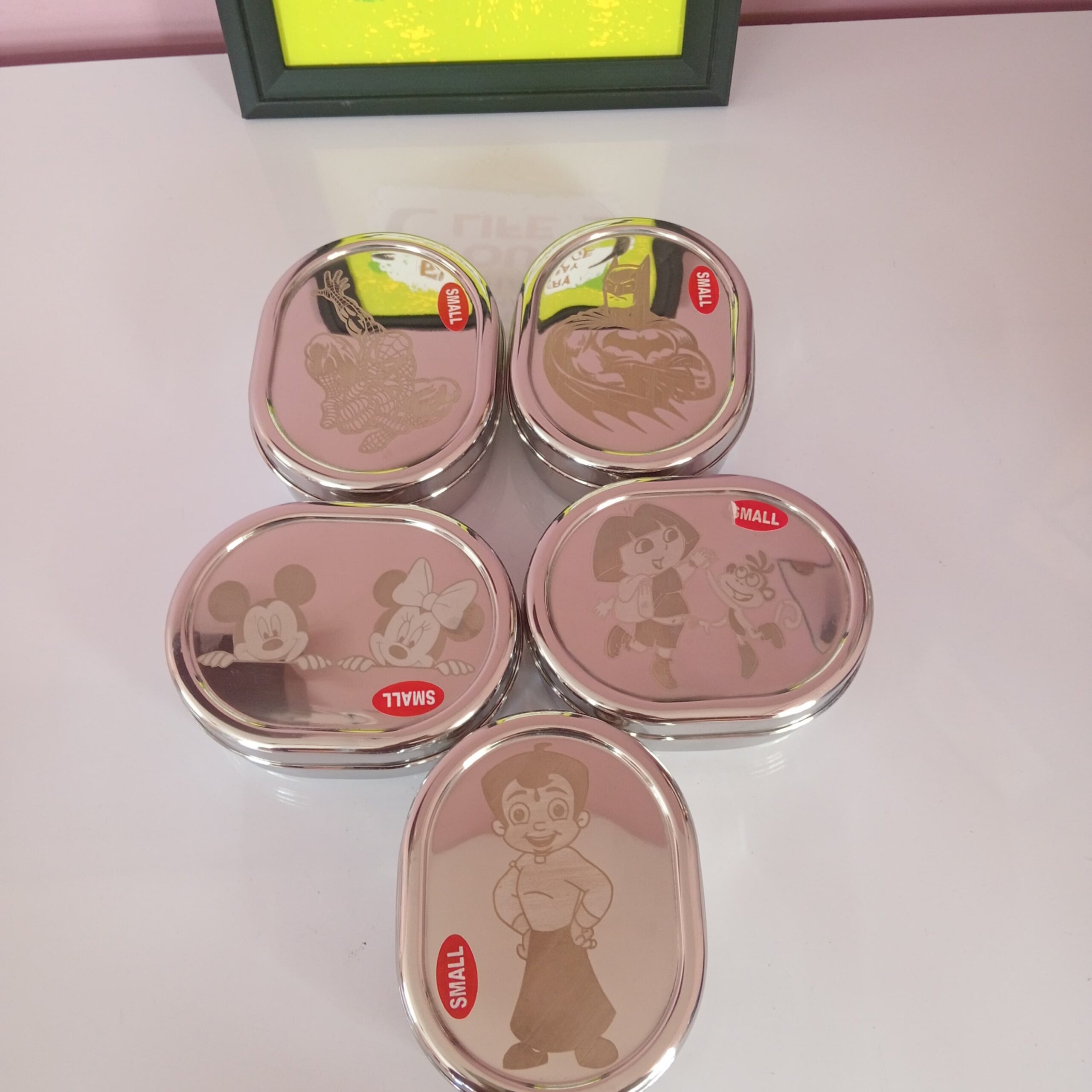 Stainless Steel Lunch or Snacks Boxes