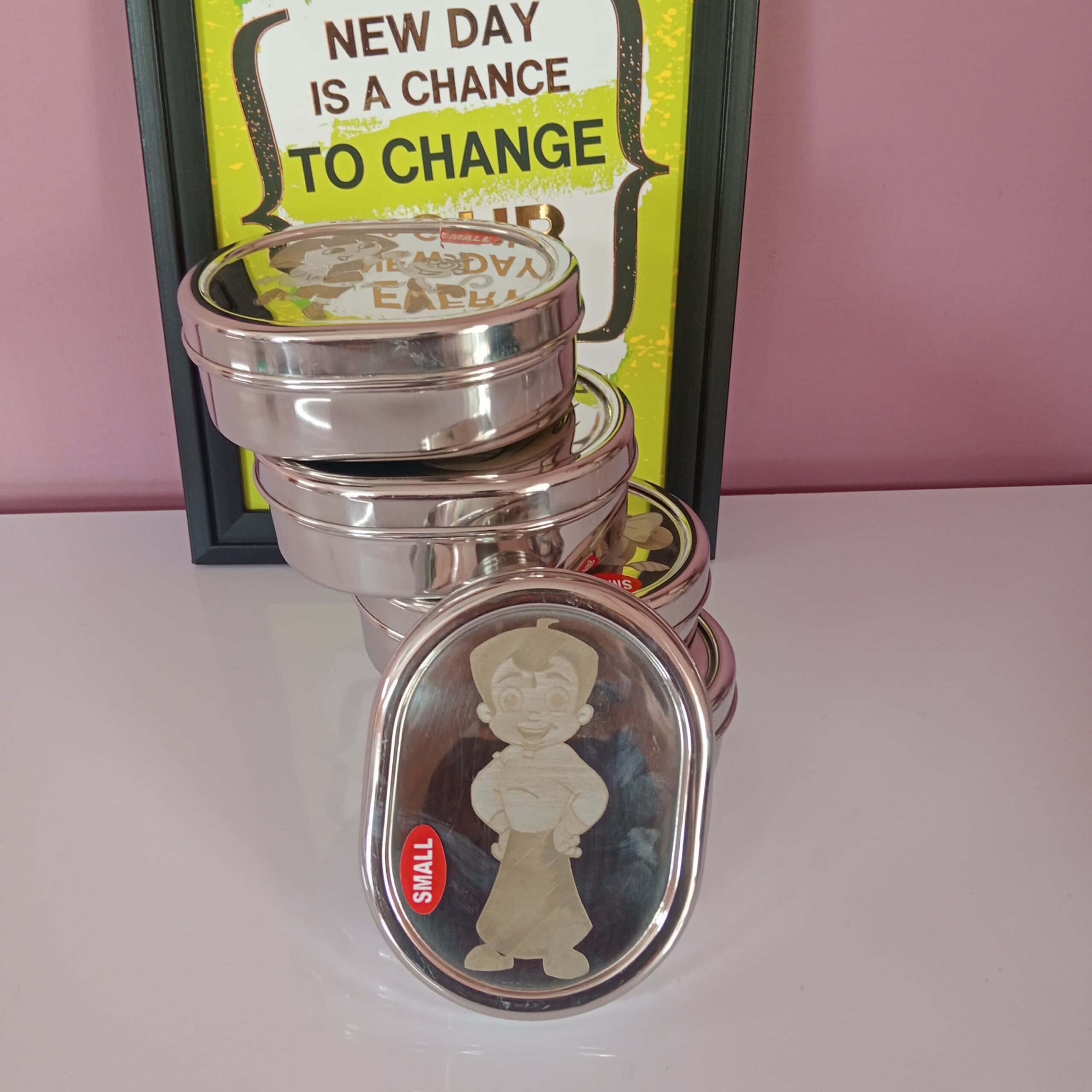 Stainless Steel Lunch or Snacks Boxes - Image 5
