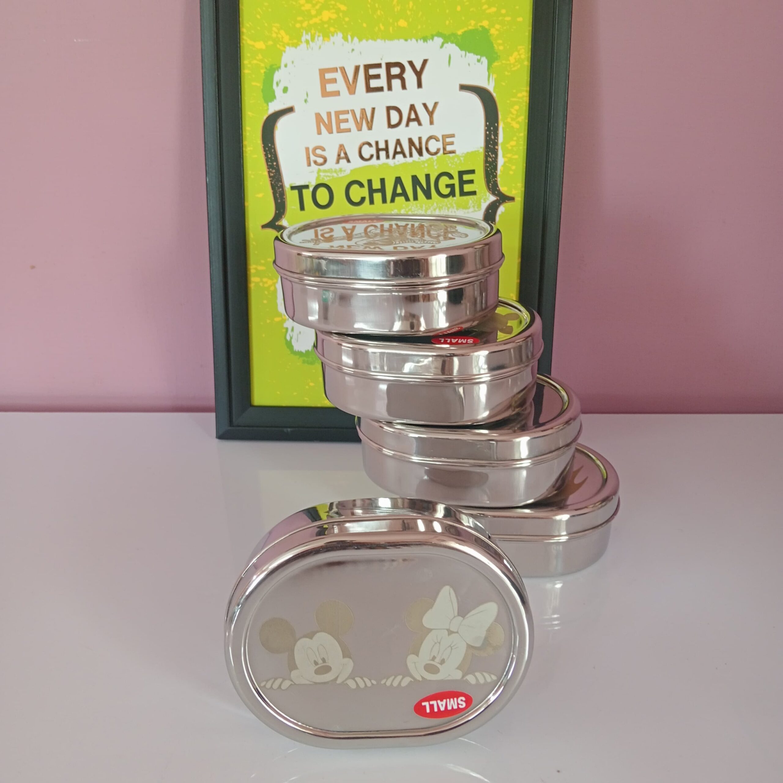 Stainless Steel Lunch or Snacks Boxes - Image 8