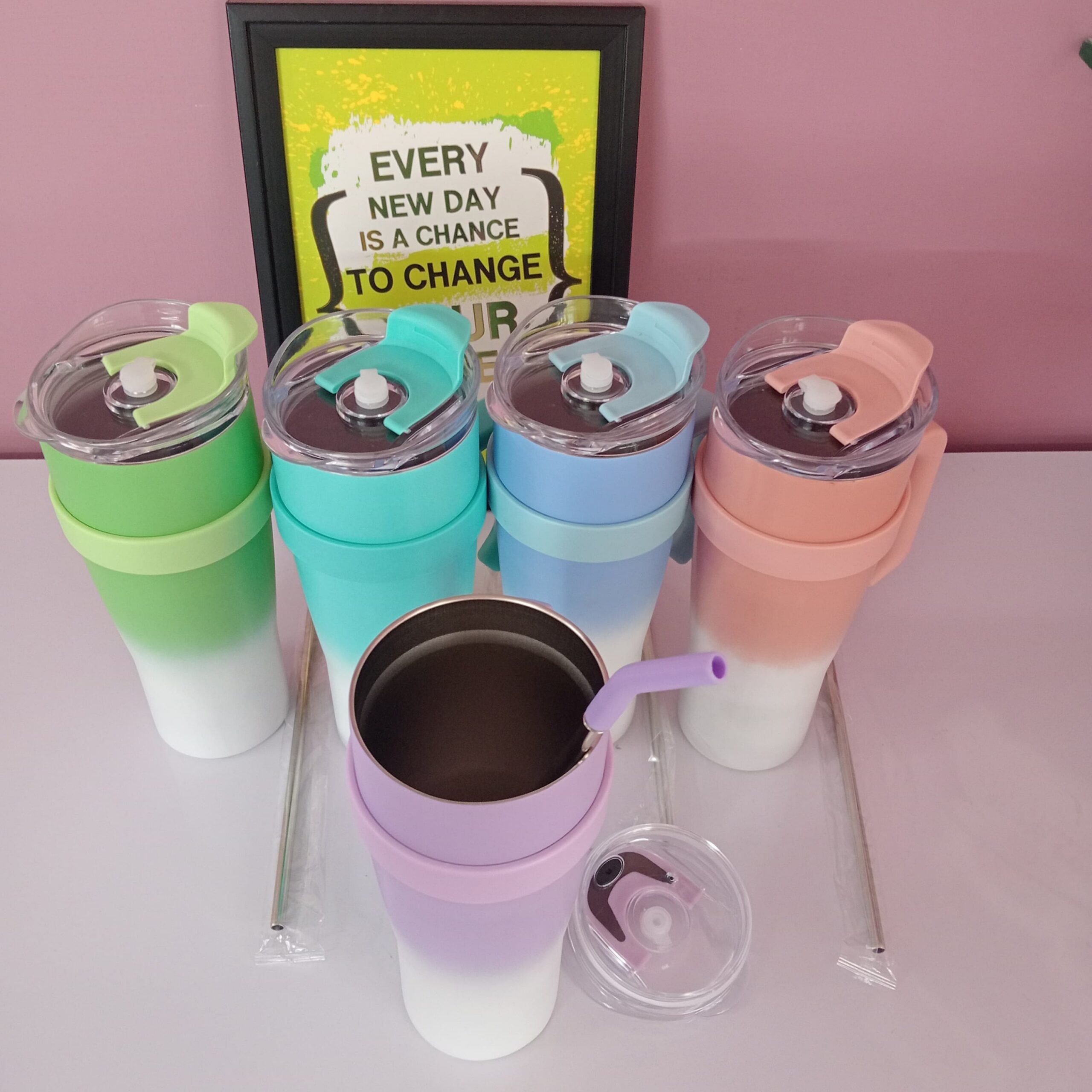 Vacuum Stainless Steel Tumbler - Image 10