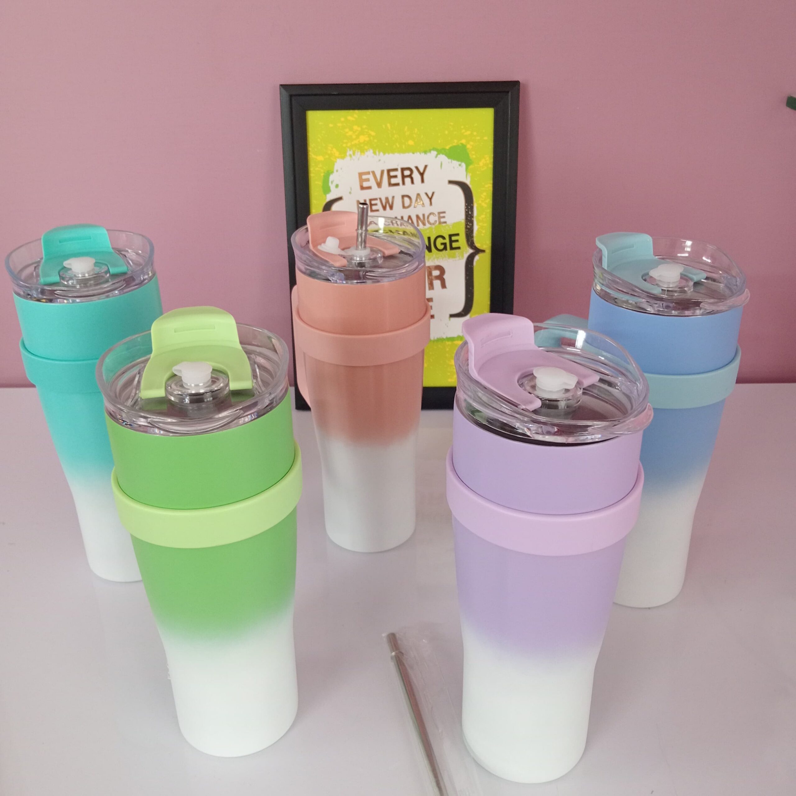 Vacuum Stainless Steel Tumbler - Image 9
