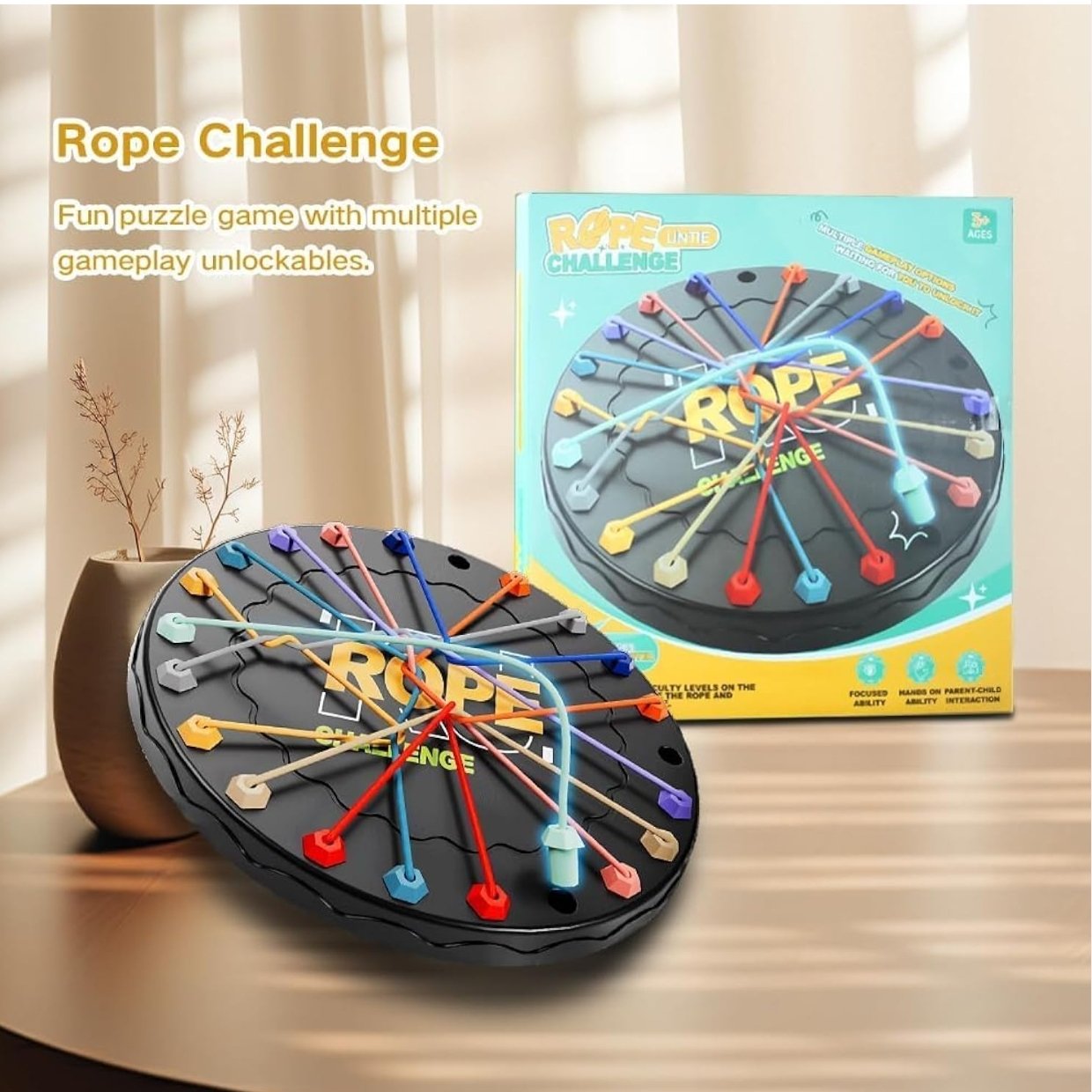 Brainy Knots - Rope Challenge Game