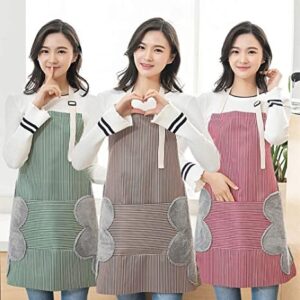 Apron With Hand Wiping Towel