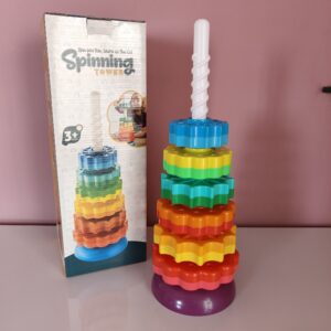 Spinning Rainbow Tower