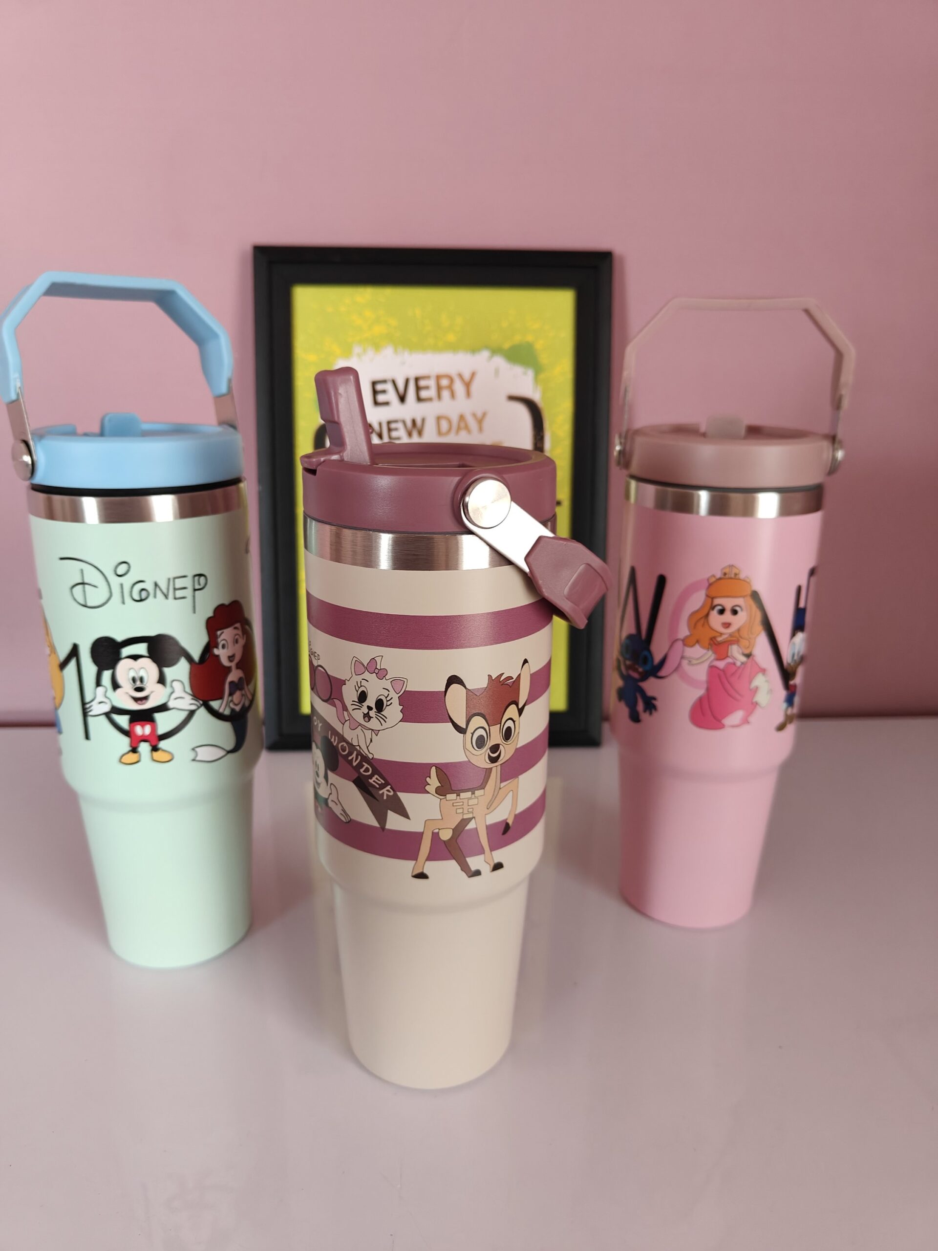 Cartoon Stainless Steel Tumbler - Image 2