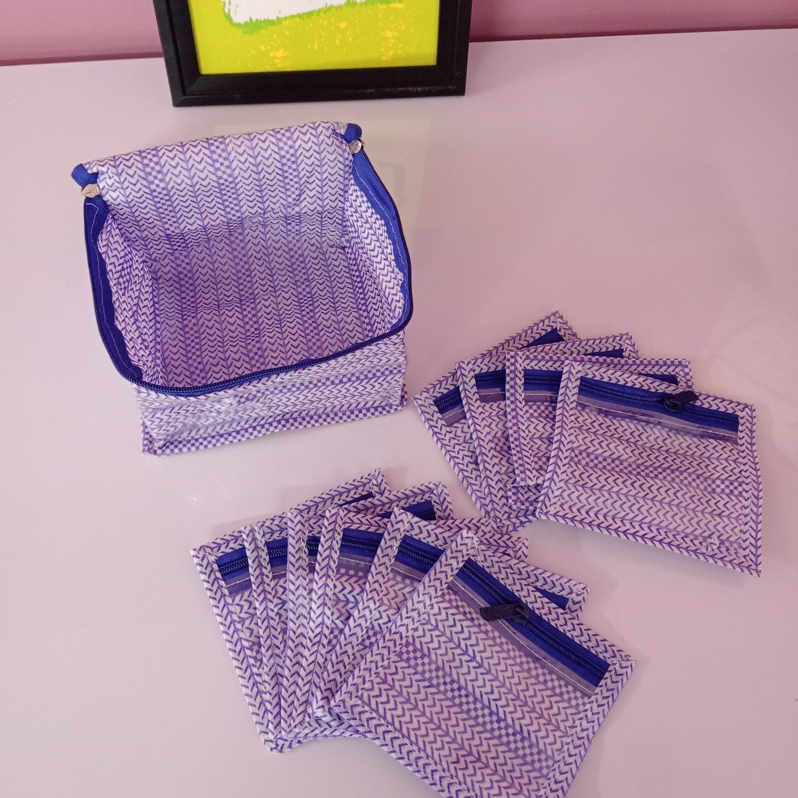 Jewellery Pouch with Pockets - Image 2