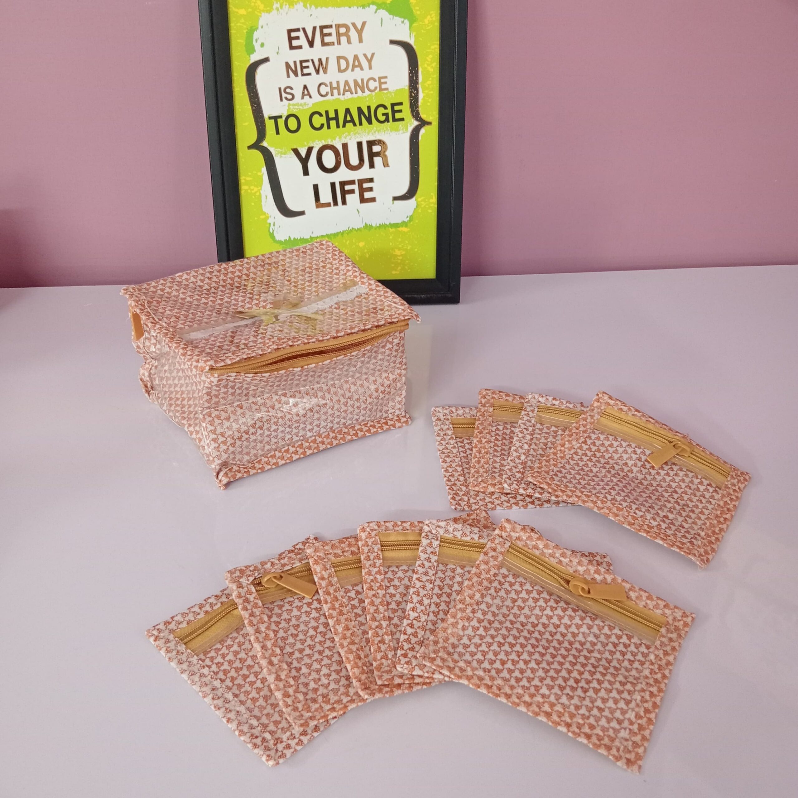 Jewellery Pouch with Pockets - Image 3