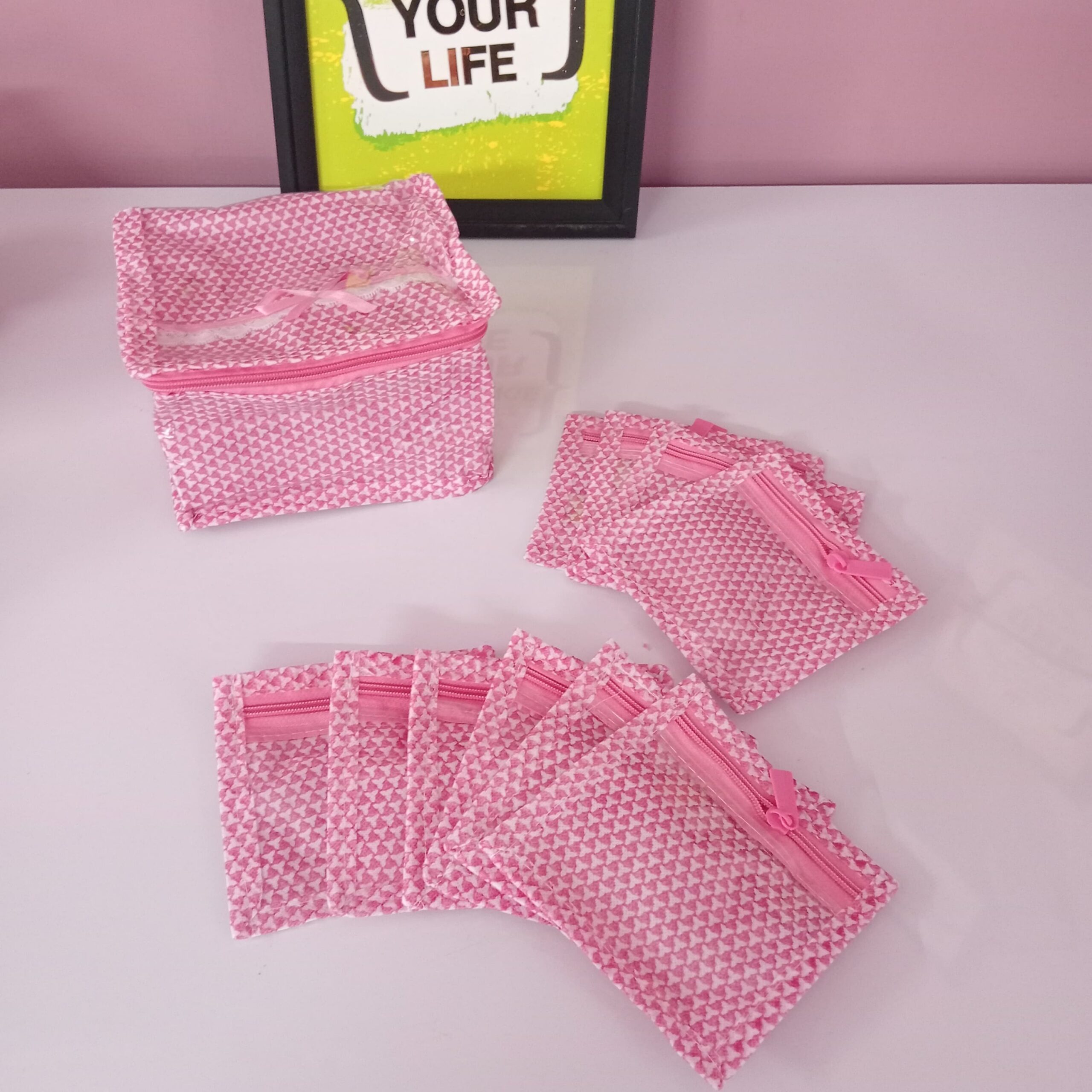 Jewellery Pouch with Pockets - Image 4