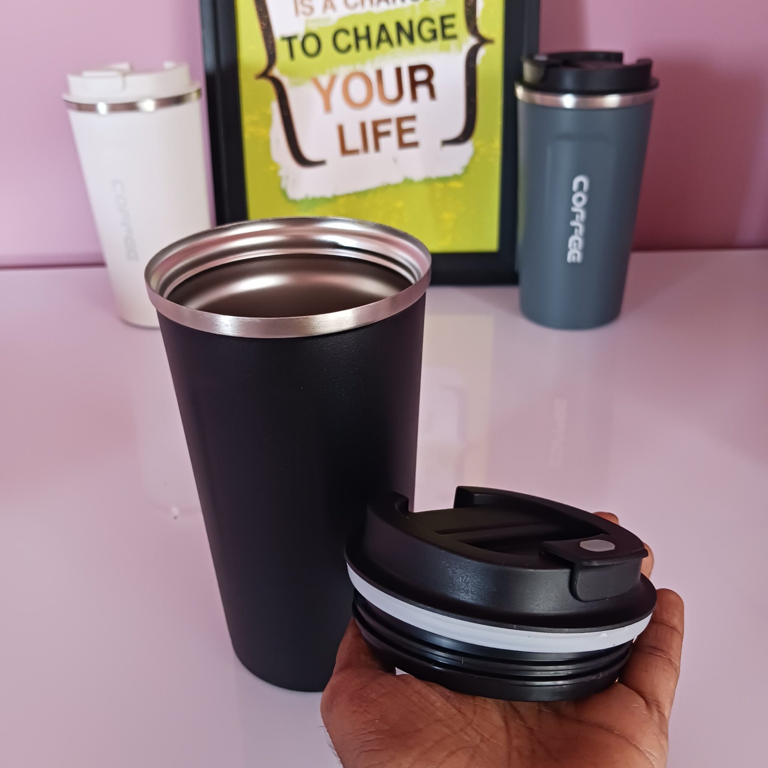 Vacuum Coffee Cup - Image 5