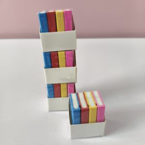 Book Eraser (Pack of 4 erasers)