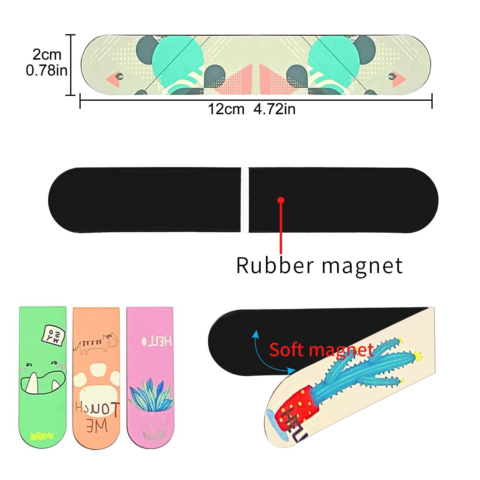 Magnetic Bookmark(Pack of 6) - Image 2