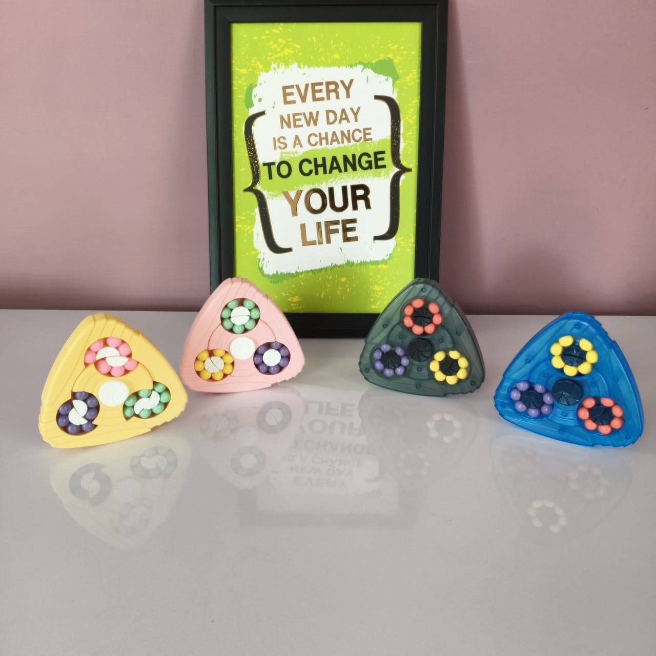 Magical Bean Rotating - Triangle(Single sided Beans) - Image 2