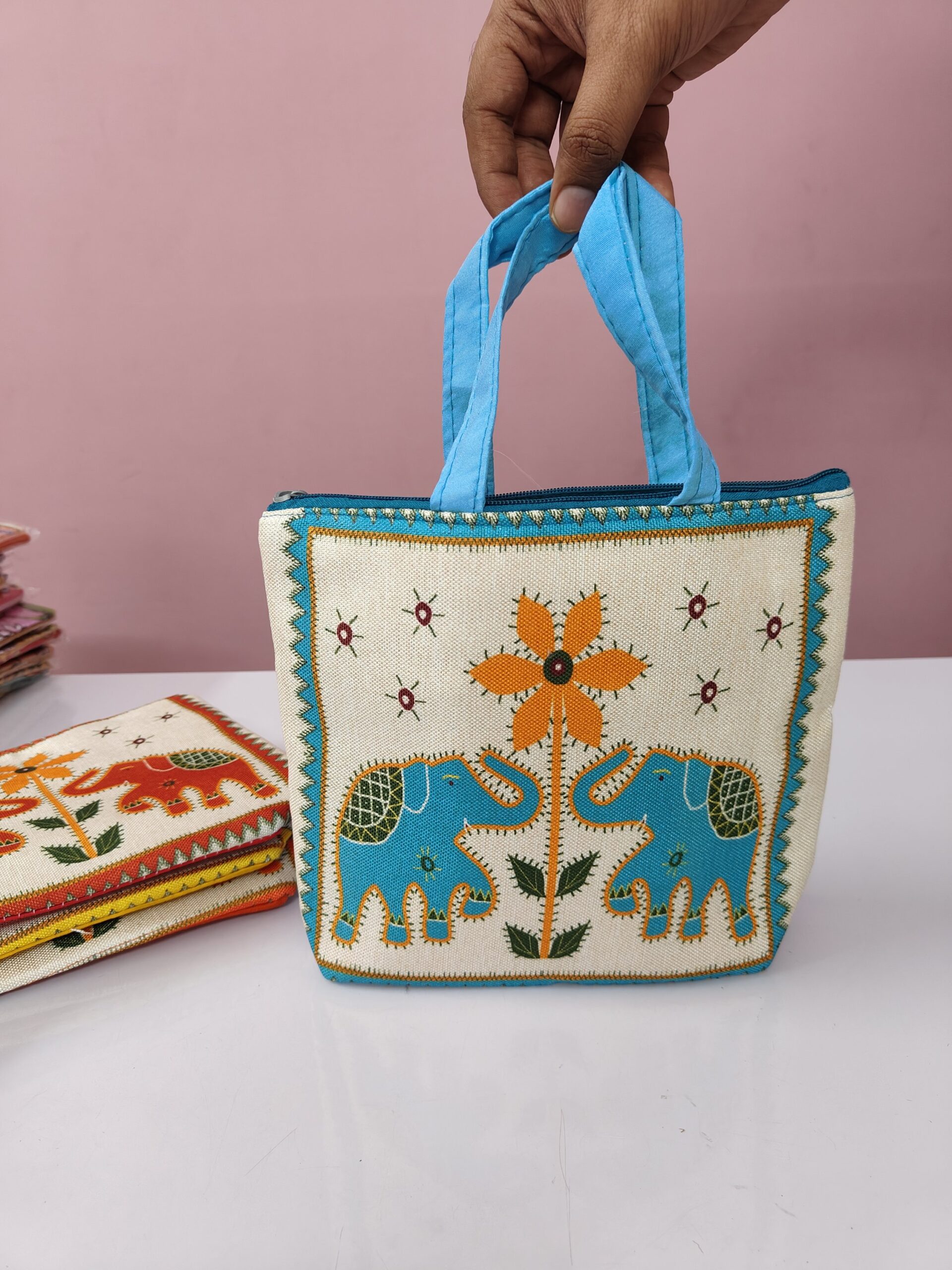 Elephant Jute Bags - Image 2