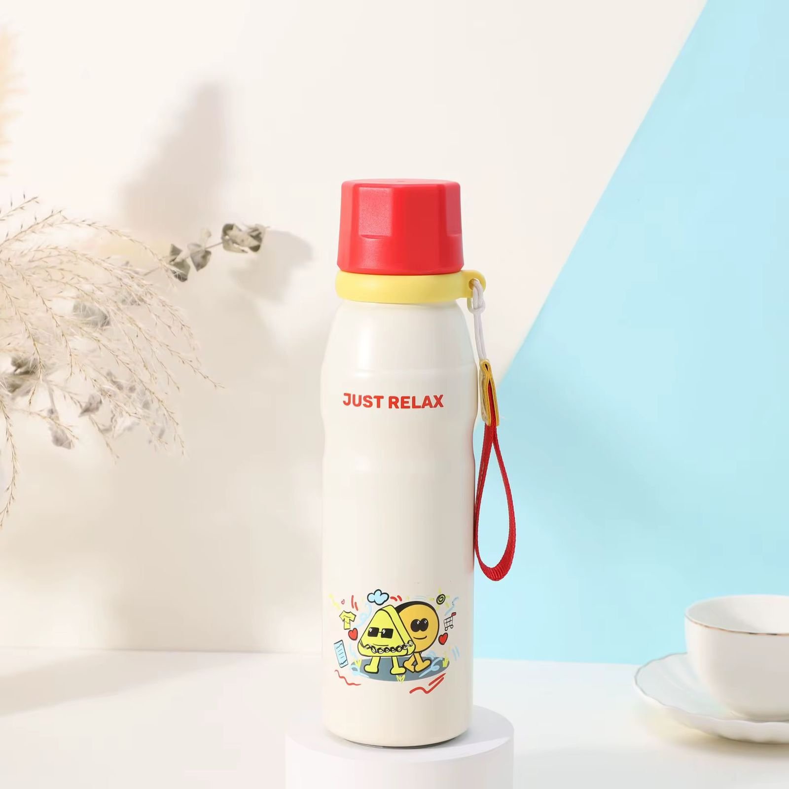 Just Relax 600 ml Insulated Sipper Bottle - Image 5