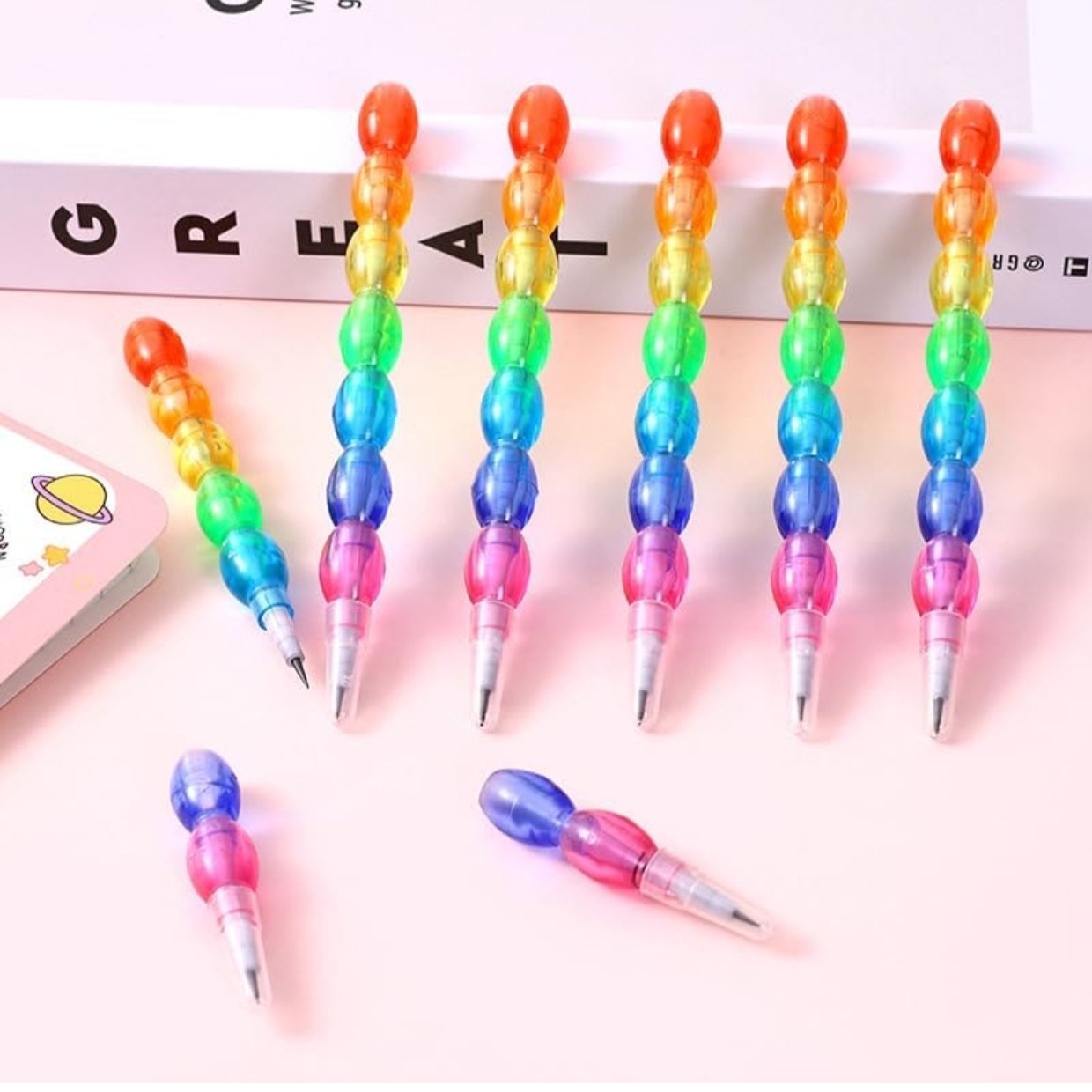 Colorful Bead Non Sharping Pencil (1 Piece) - Image 5