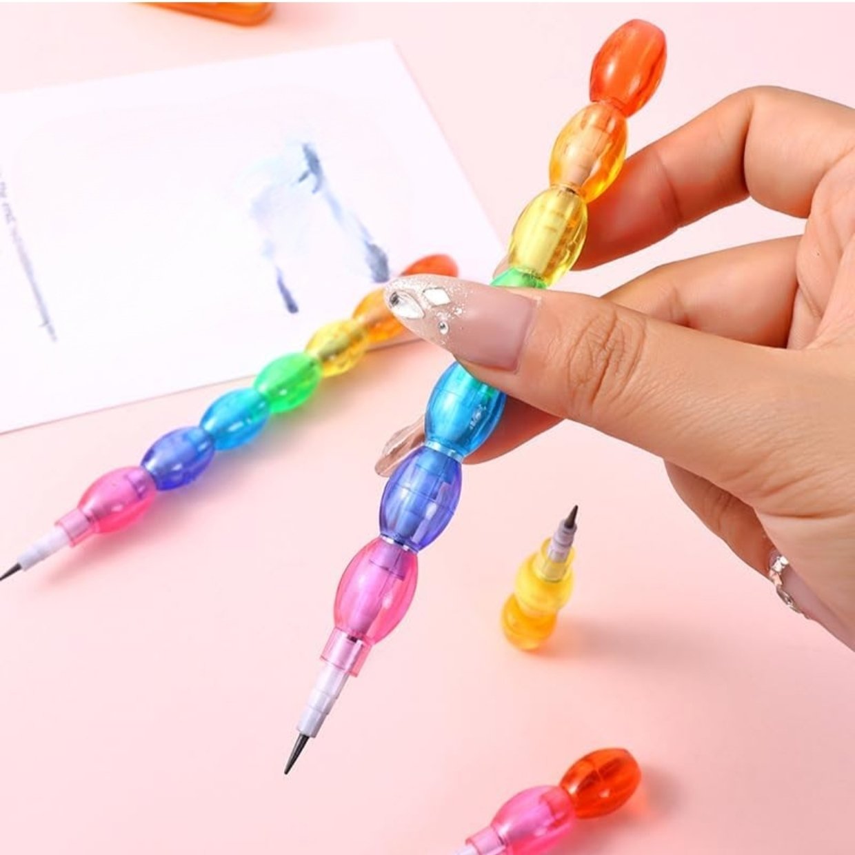 Colorful Bead Non Sharping Pencil (1 Piece) - Image 8