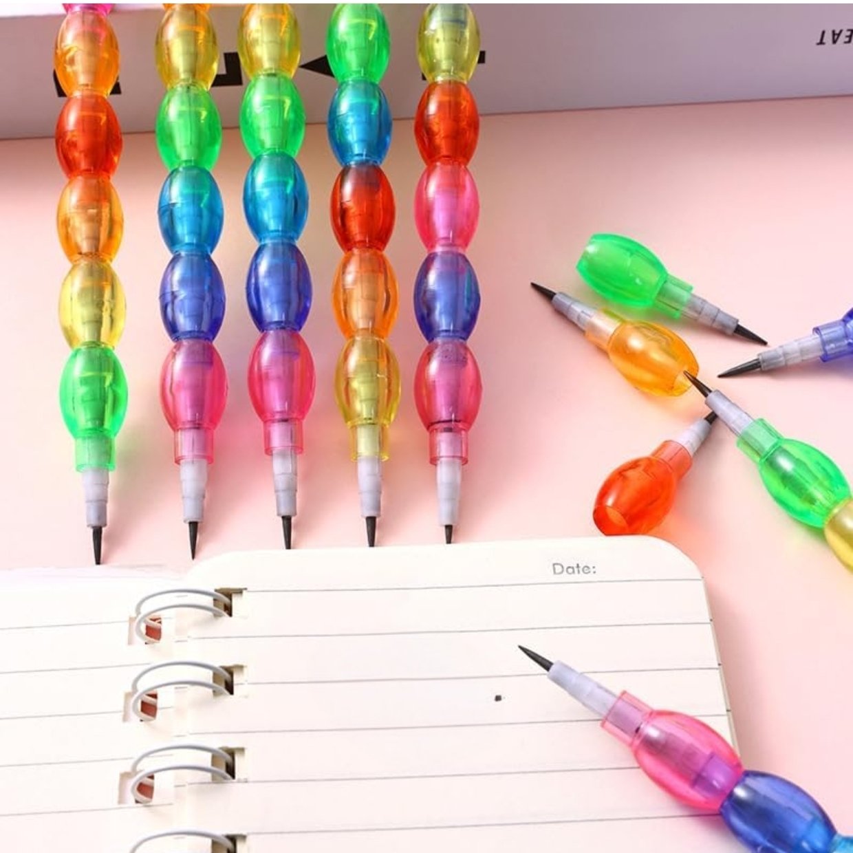 Colorful Bead Non Sharping Pencil (1 Piece) - Image 3