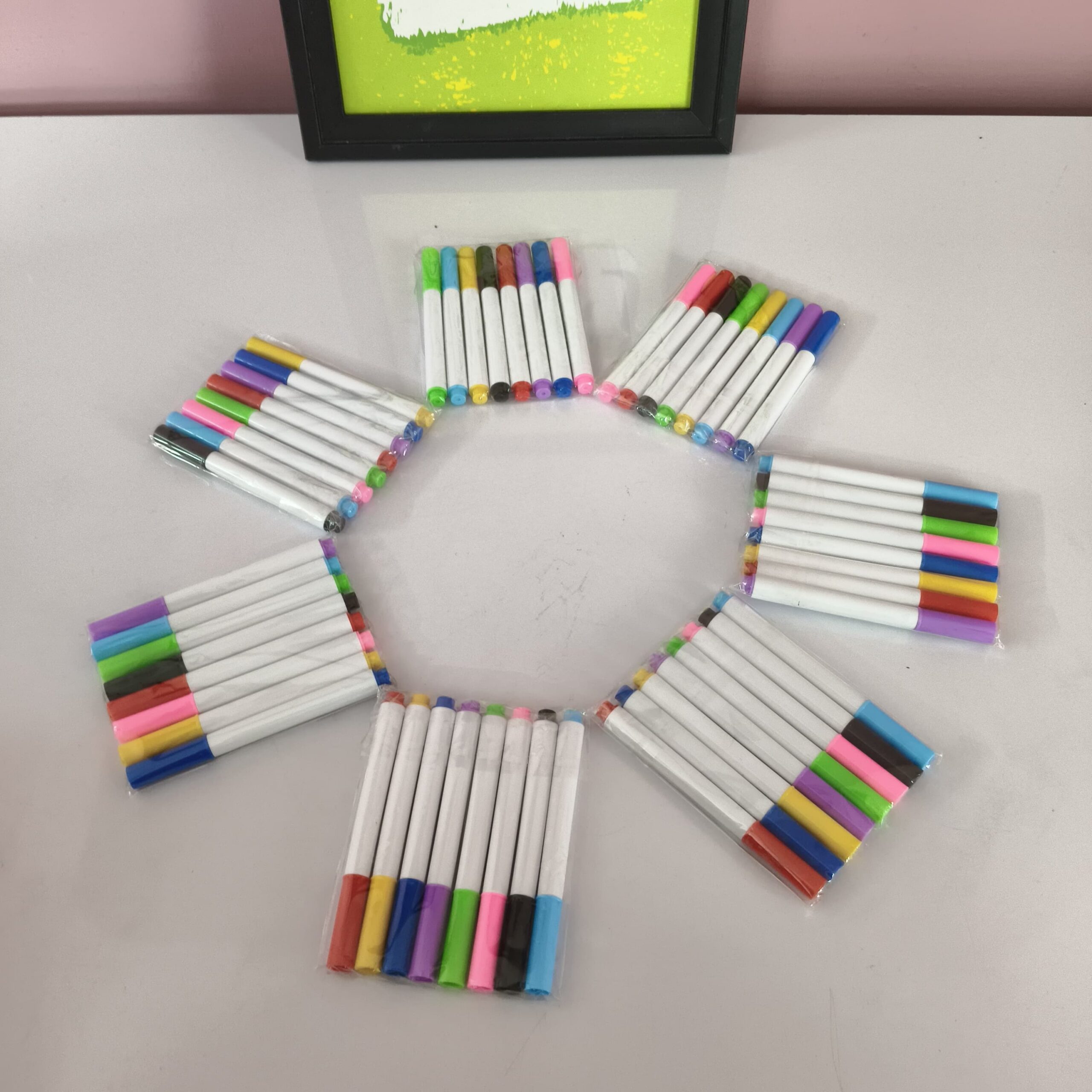Colorful White Board Markers(Erasable, 1 pack) - Image 7